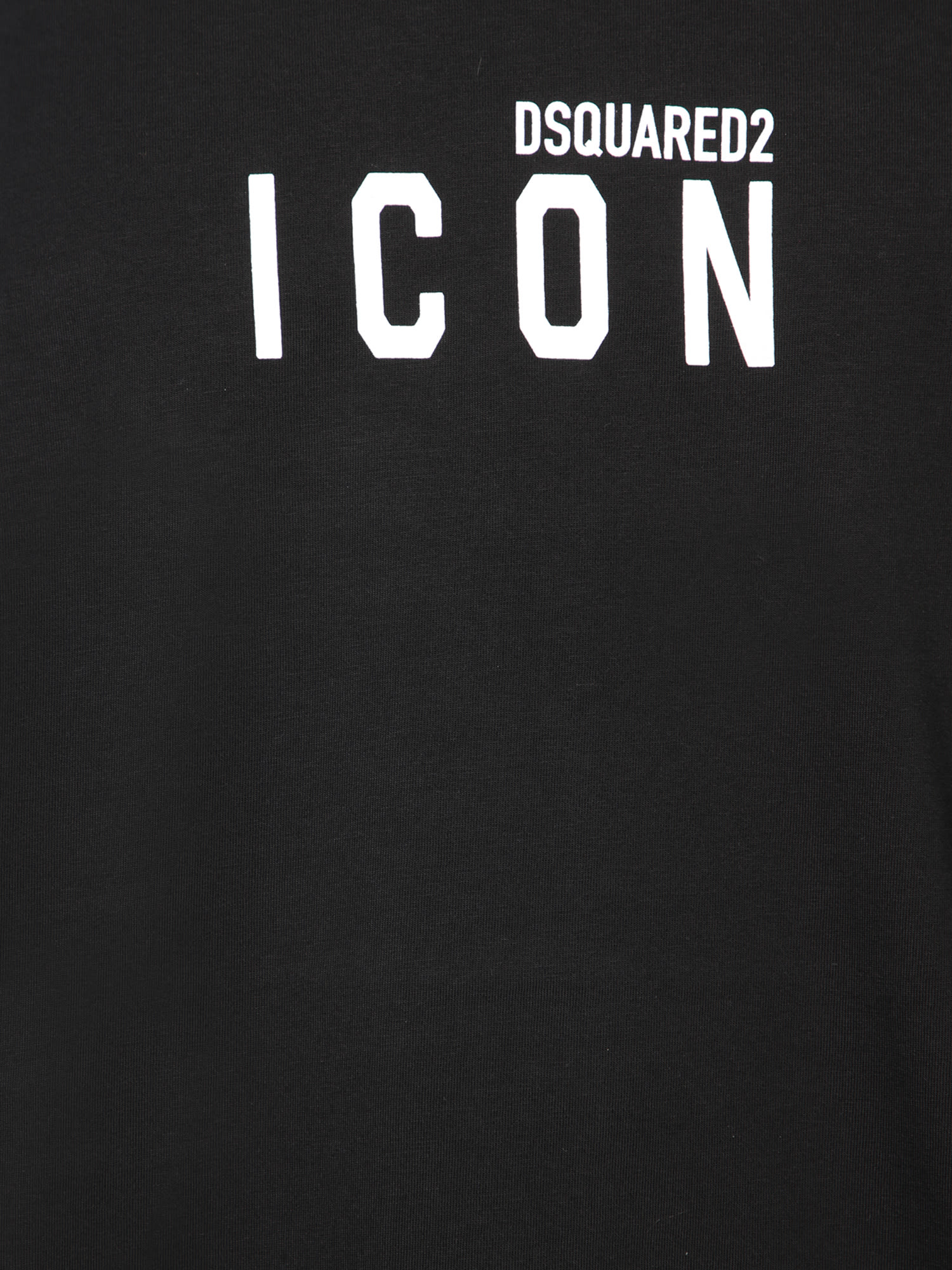 Shop Dsquared2 Icon Logo Black T-shirt