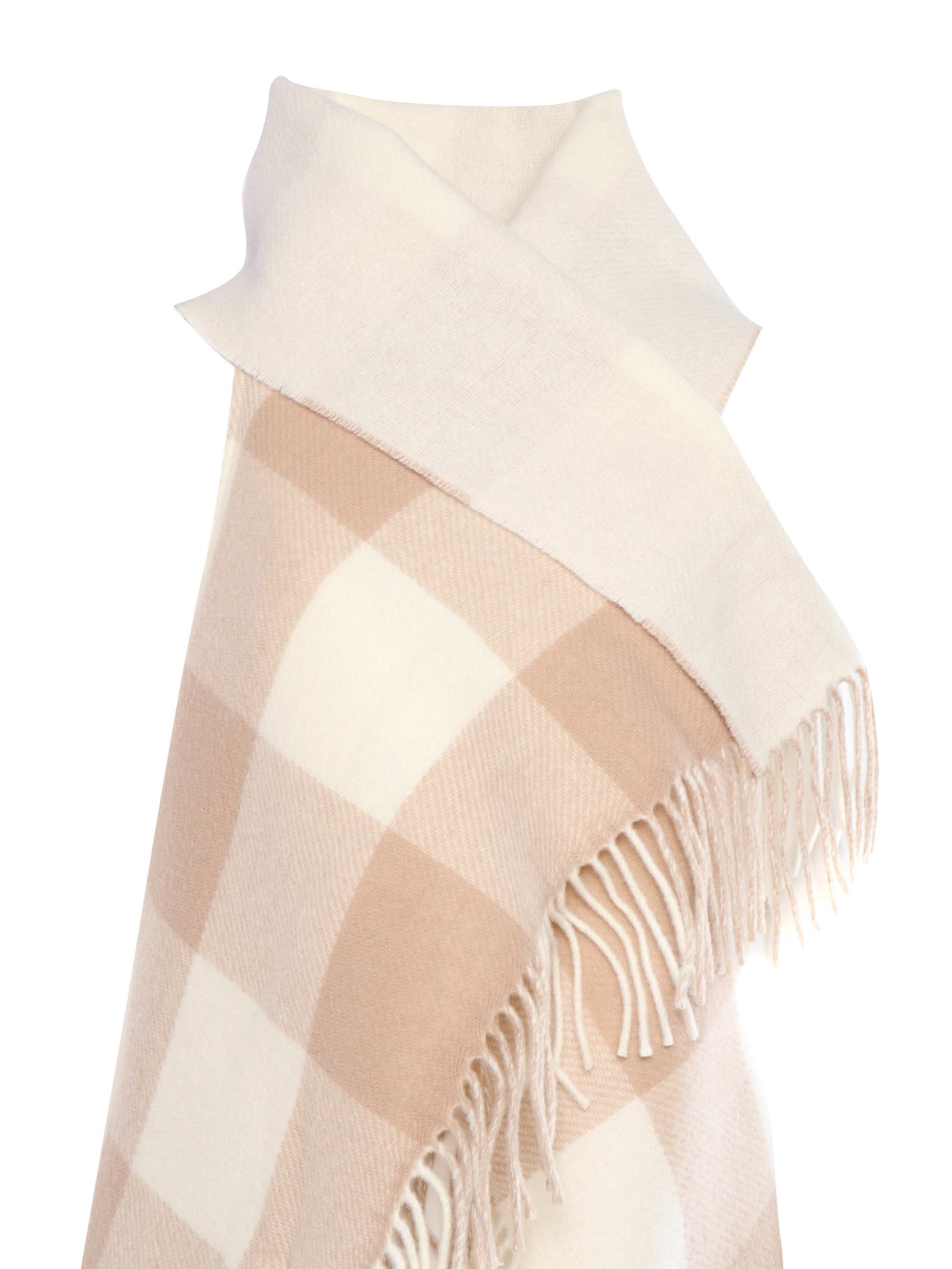 Shop Dondup Cape In Beige