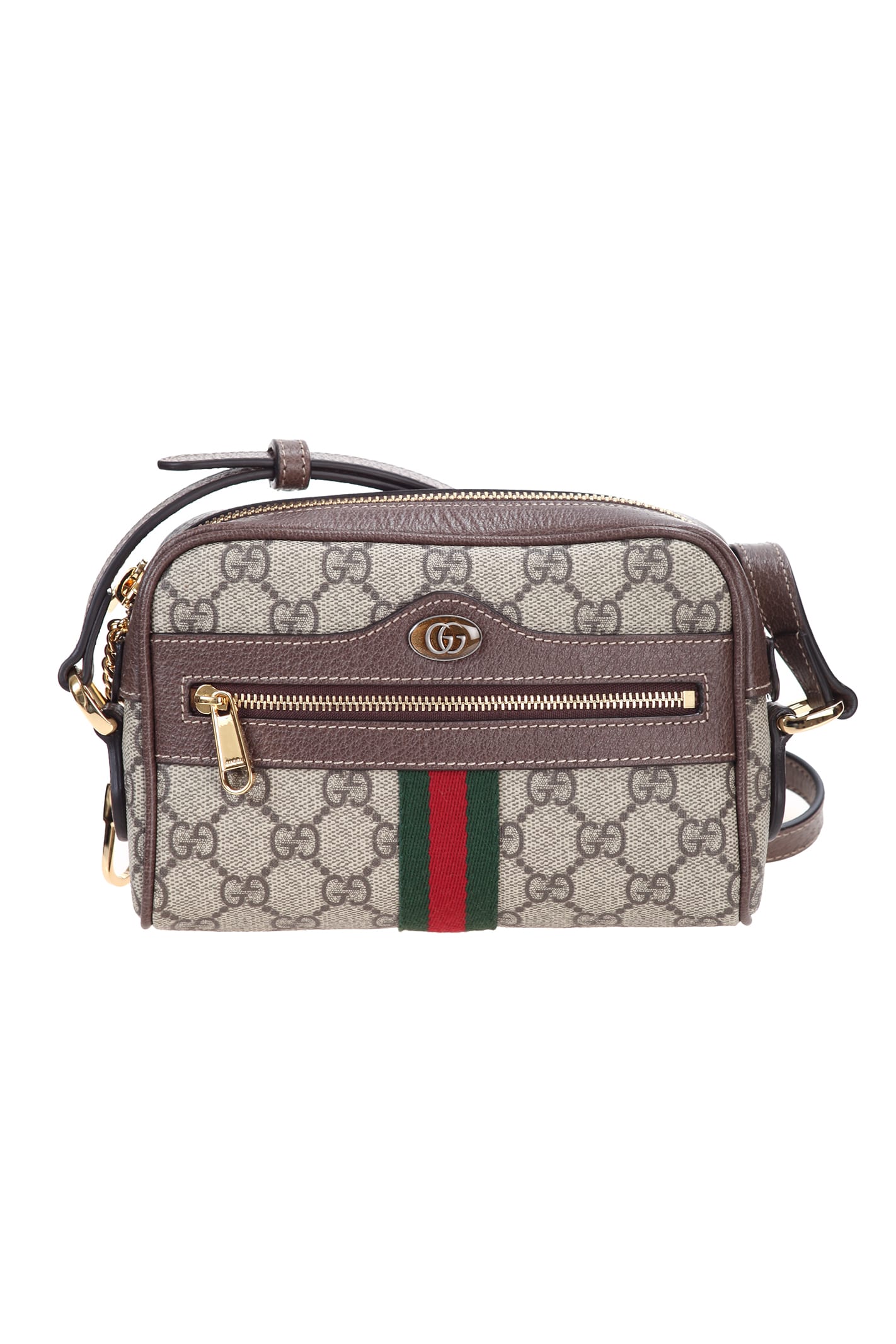 Gucci Ophidia Mini Bag In Beige