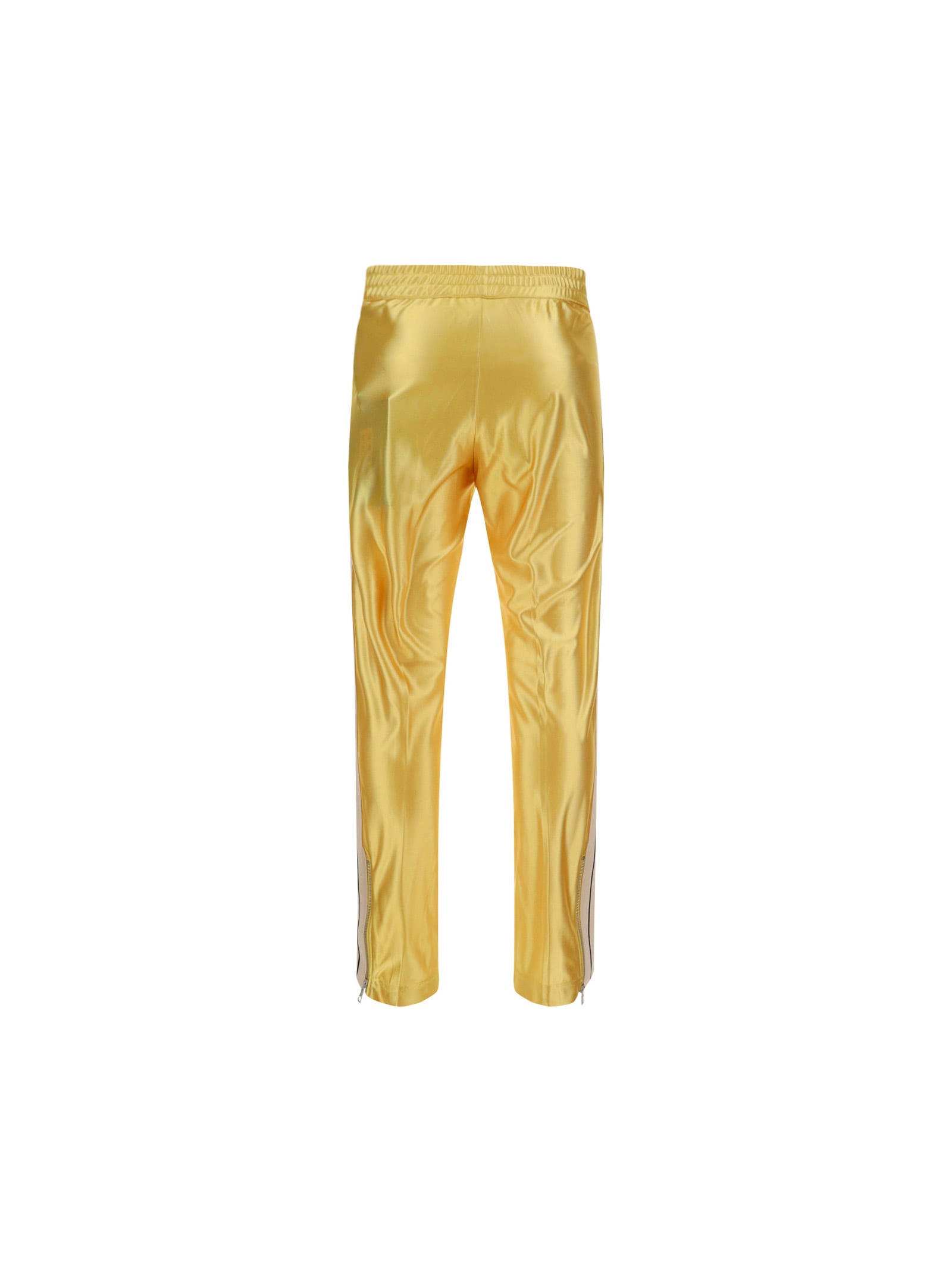 Shop Moncler Genius Palm Angels X Moncler Track Pants In Oro