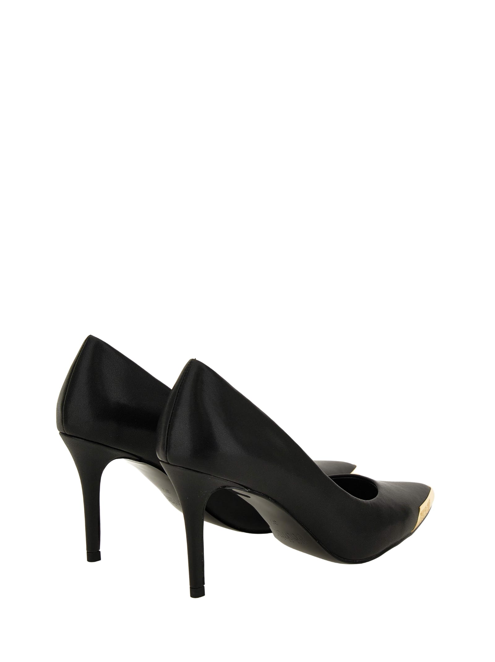Versace Jeans Couture Décolleté In Black