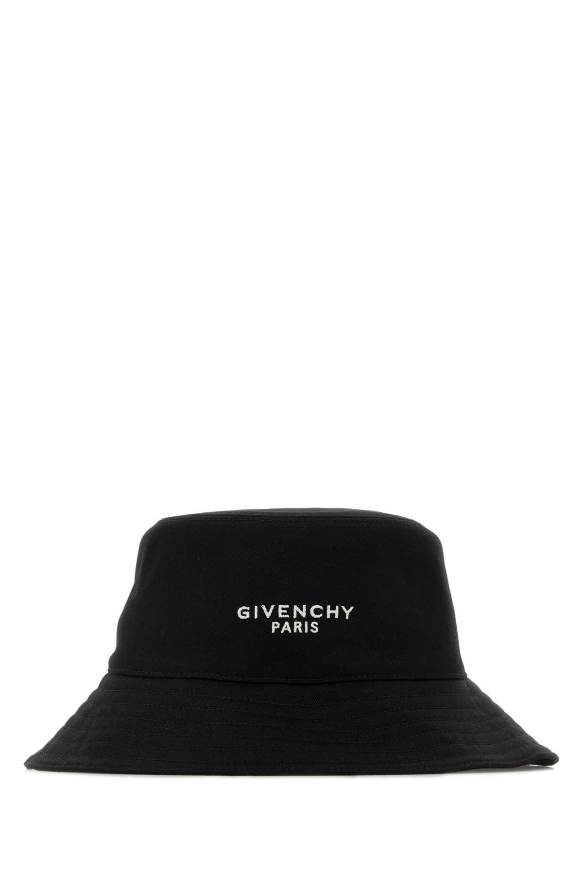 Givenchy Black Cotton Blend Bucket Hat