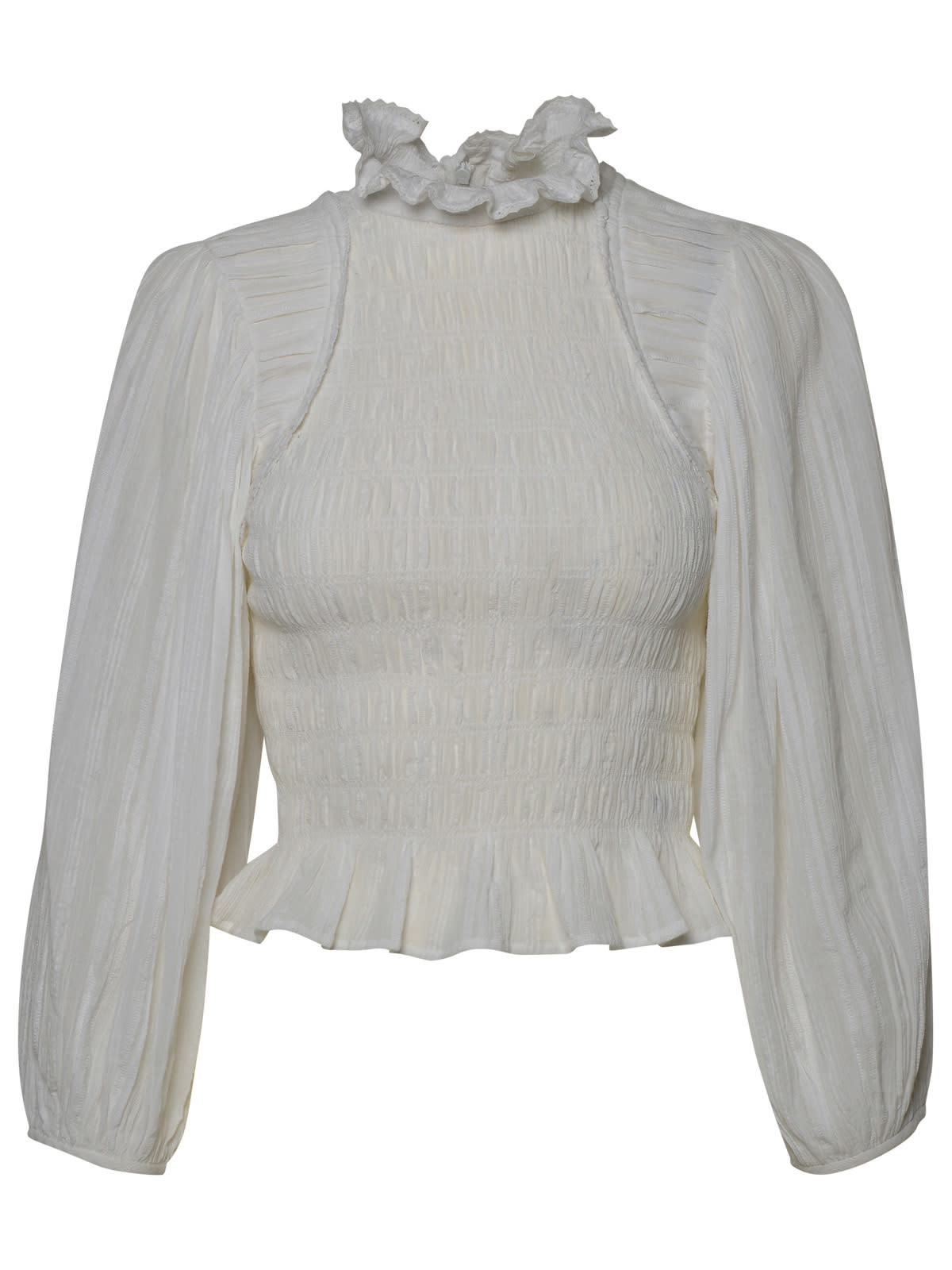 Marant Etoile Idris White Cotton Top