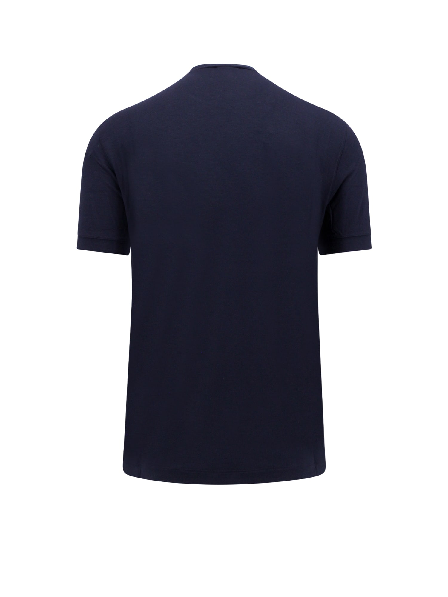 Shop Giorgio Armani Round Neck T-shirt In Ubsg