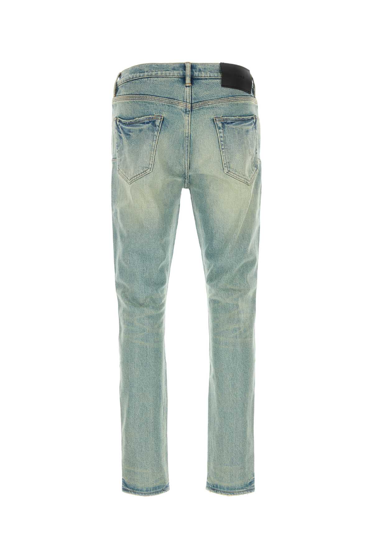 Purple Brand Stretch Denim Jeans In Ltindigo