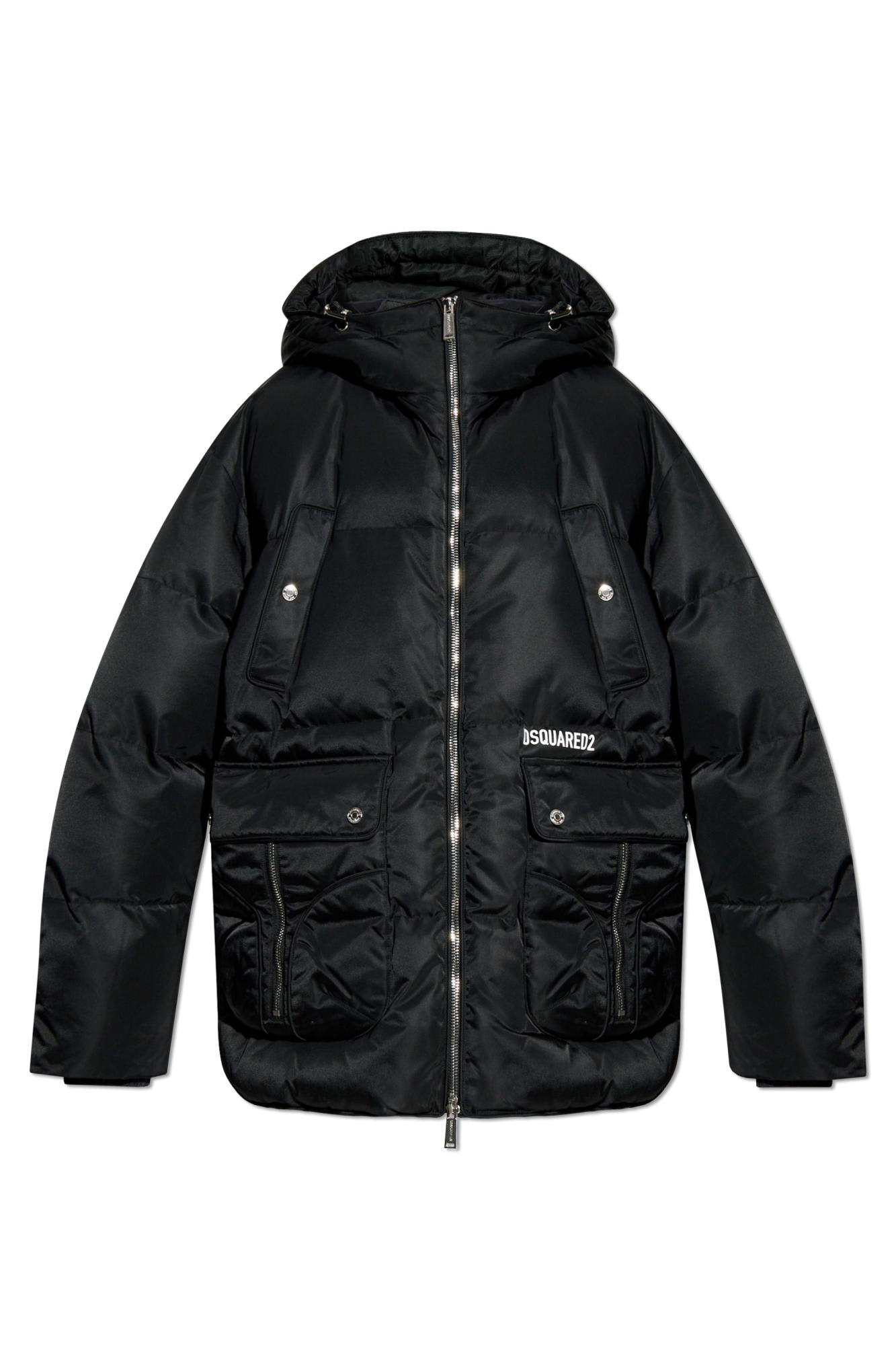 Shop Dsquared2 Down Jacket In Black