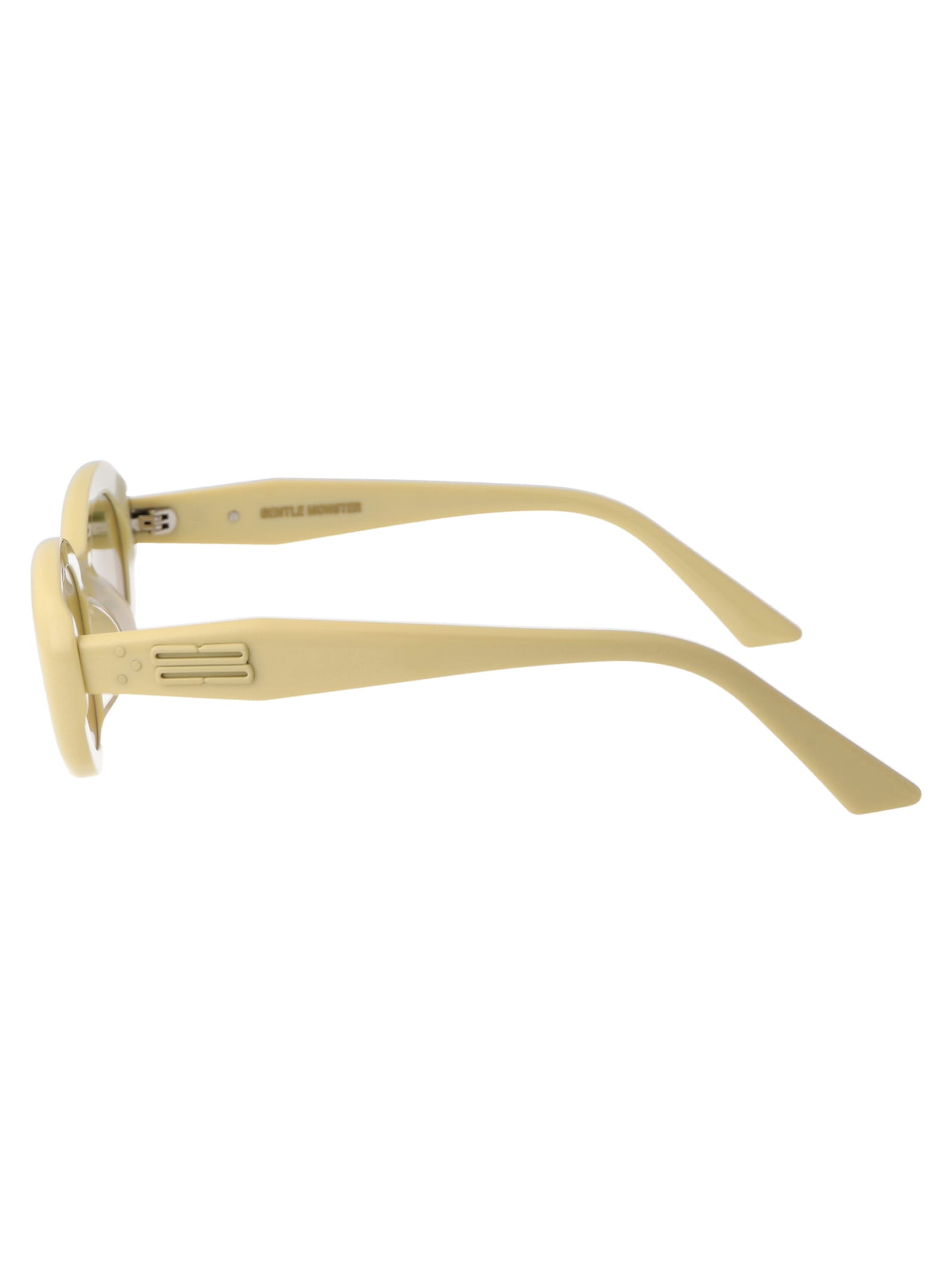Gentle Monster Yellow Acetate Sunglasses In Yellow