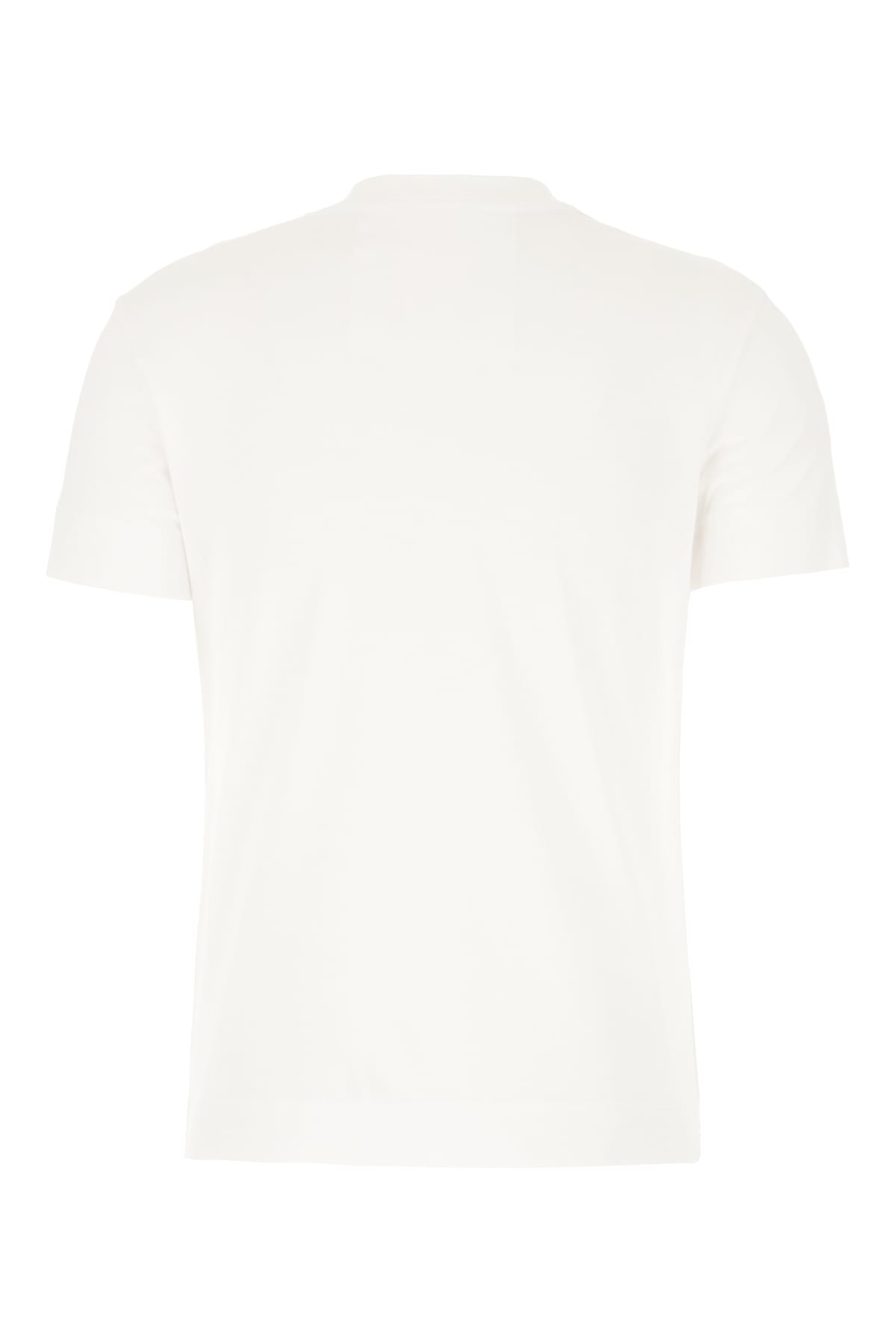 Shop Givenchy White Cotton T-shirt In White Gold