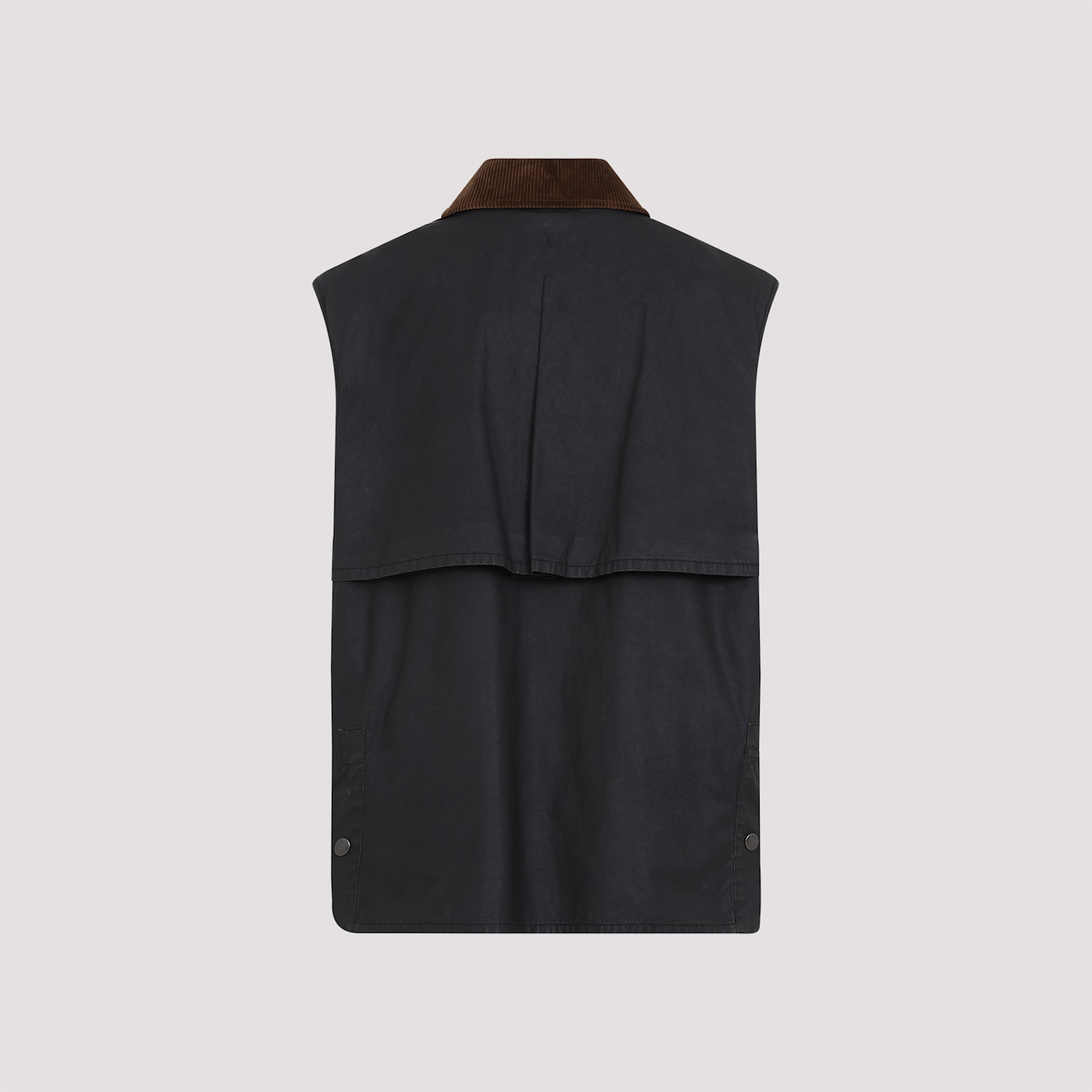 Miu Miu Corduroy Collar Jacket In Black