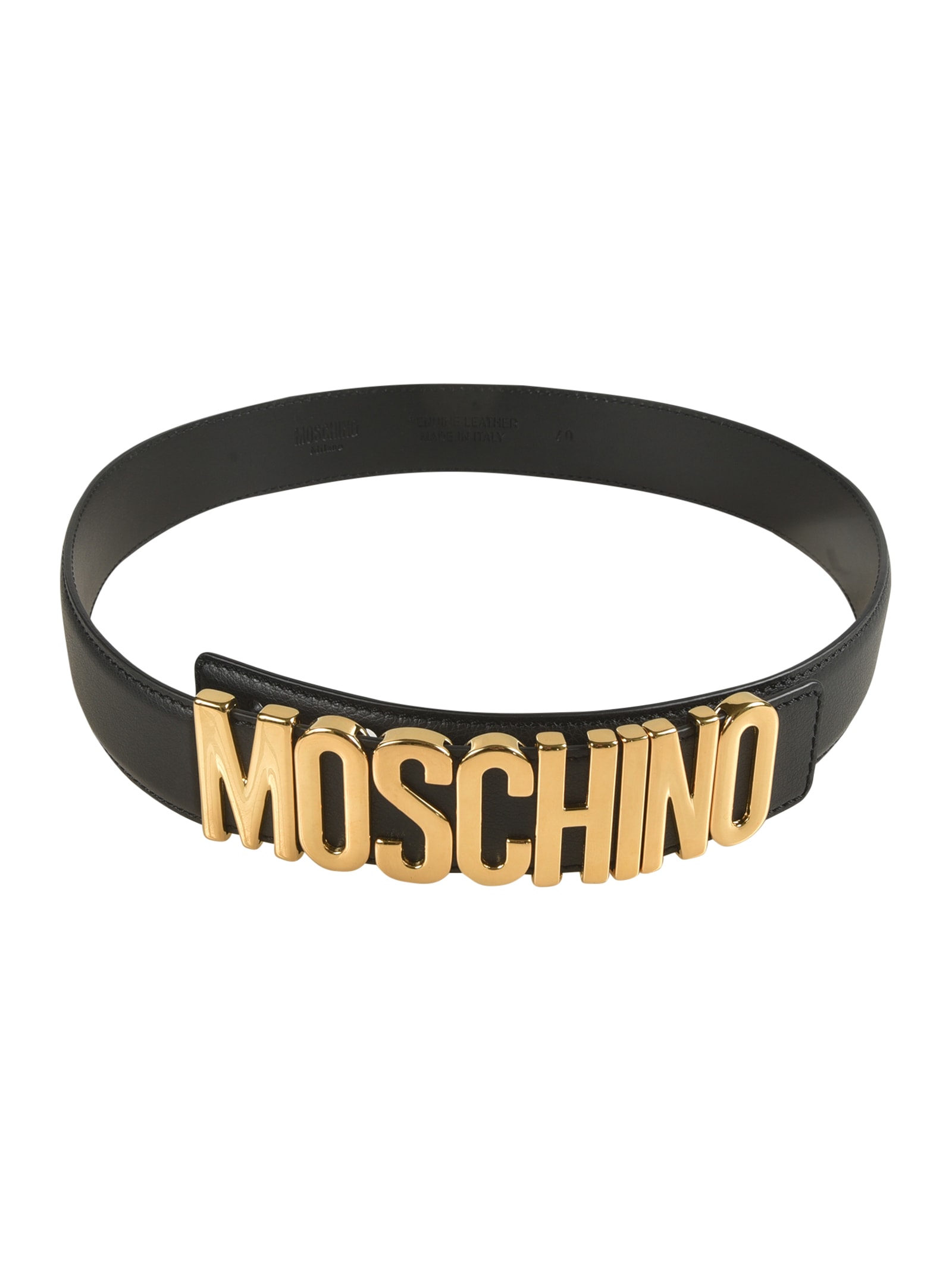 Moschino Logo Belt