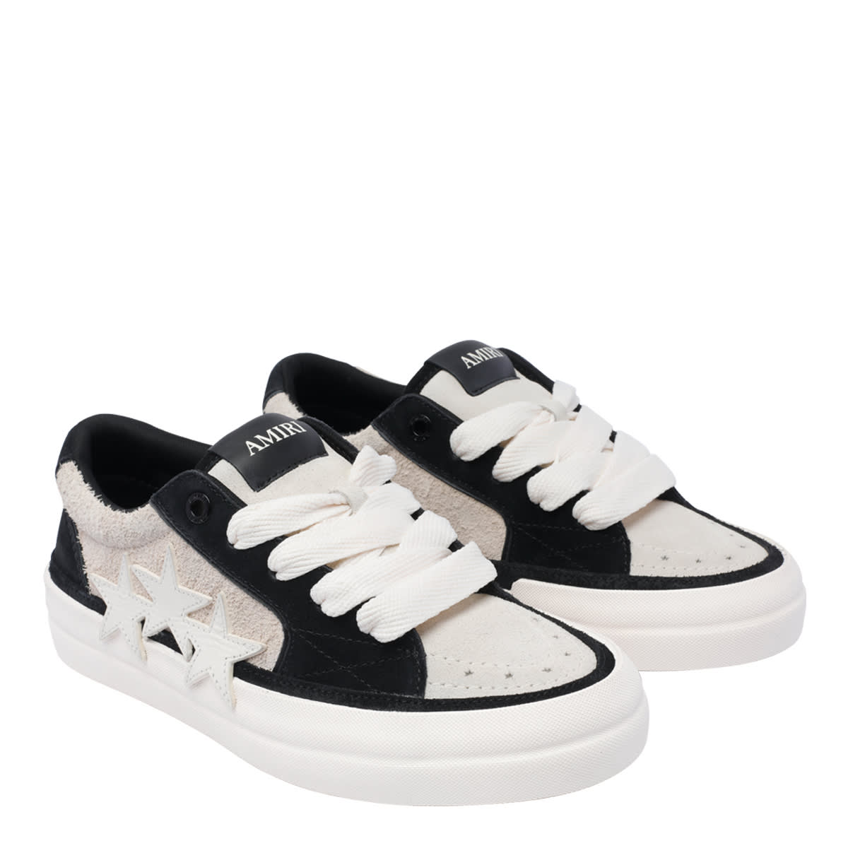 Shop Amiri Sunset Skate Low Top Sneakers In Black