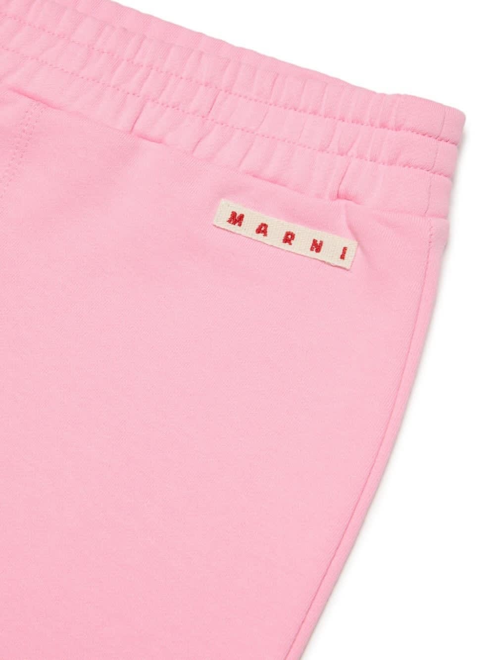 Shop Marni Gonna Con Logo In Pink