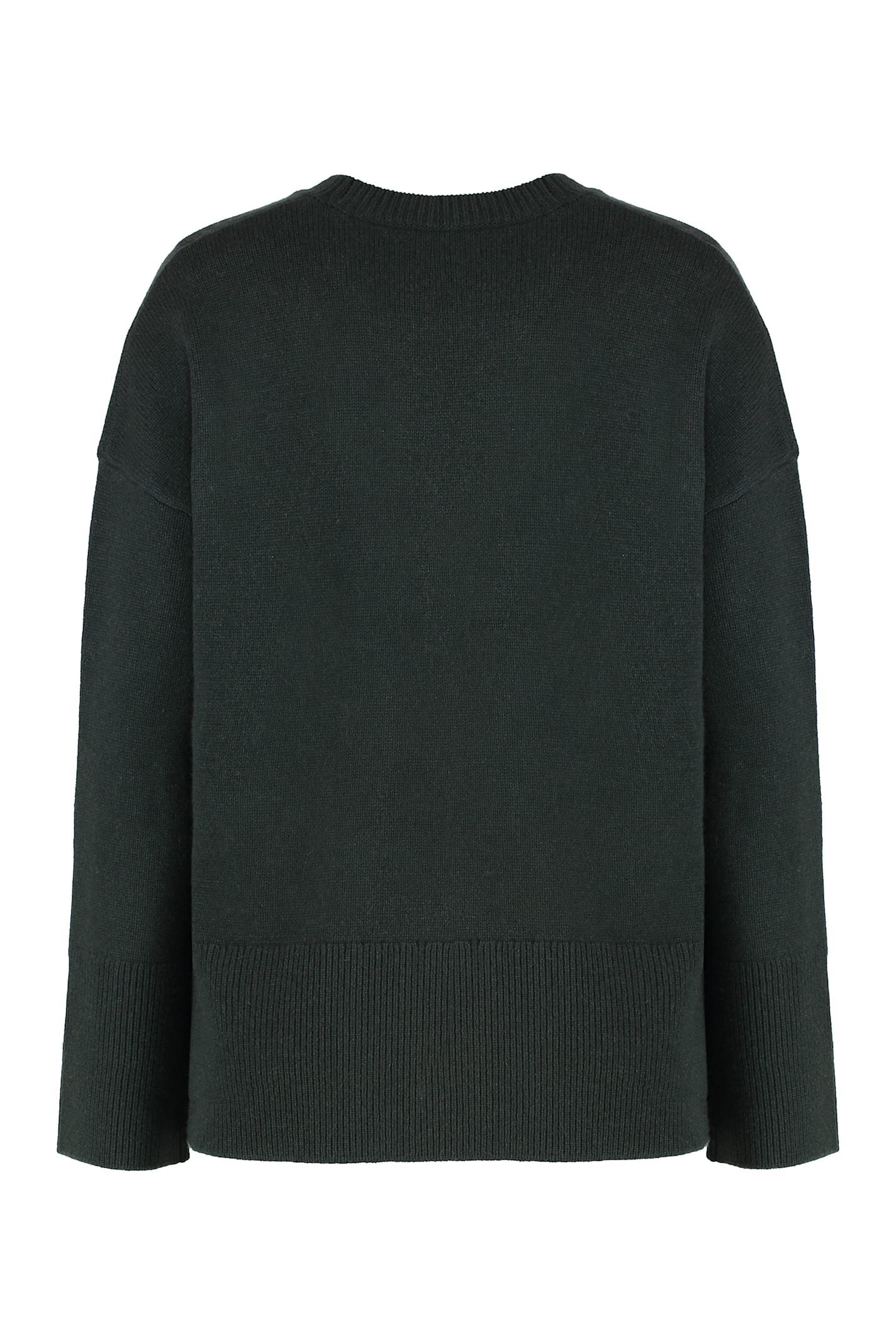 P.a.r.o.s.h Parosh Wool-blend Crew-neck Sweater In Green