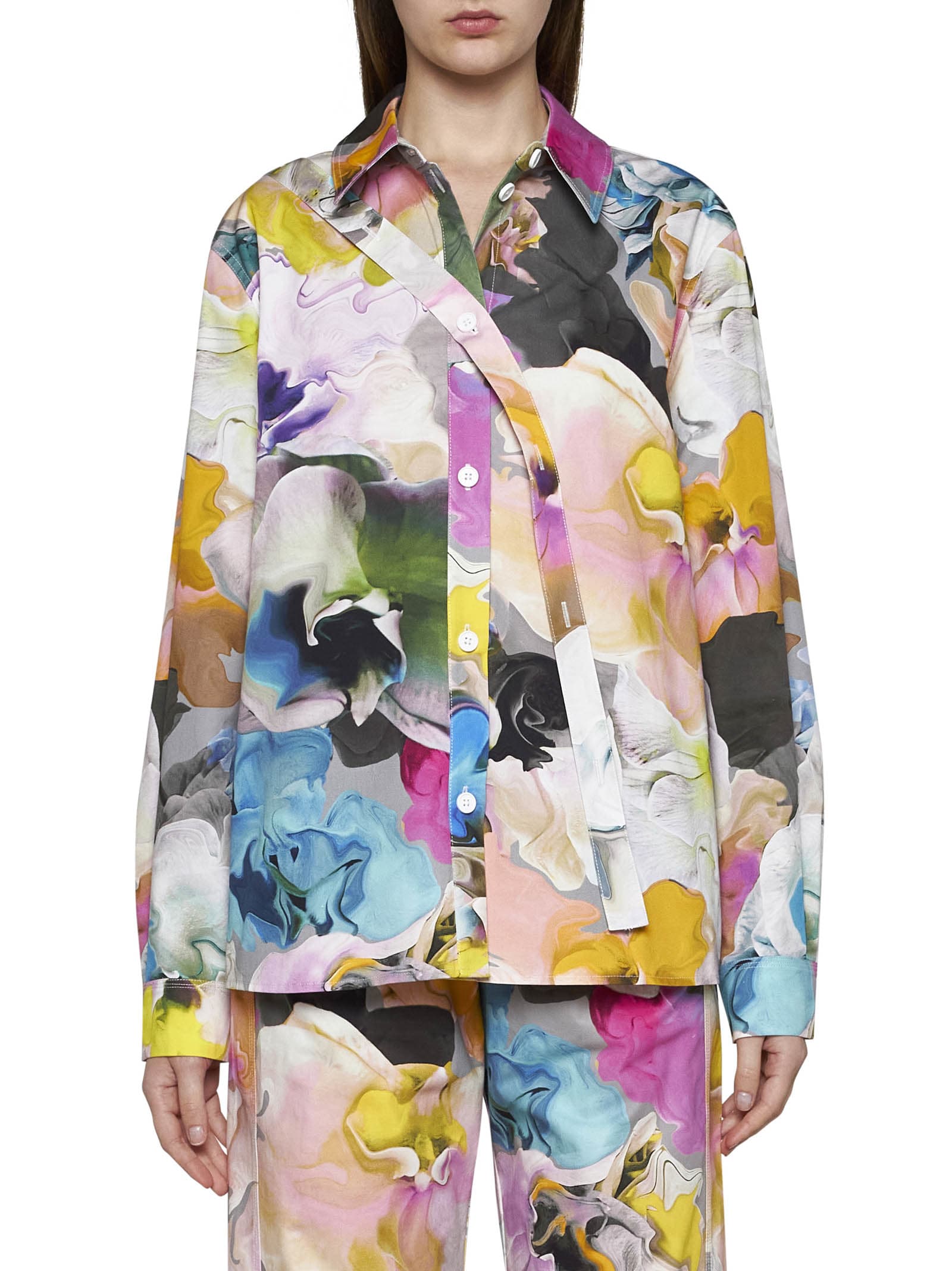 Shop Stine Goya Shirt In Liquified Orchid