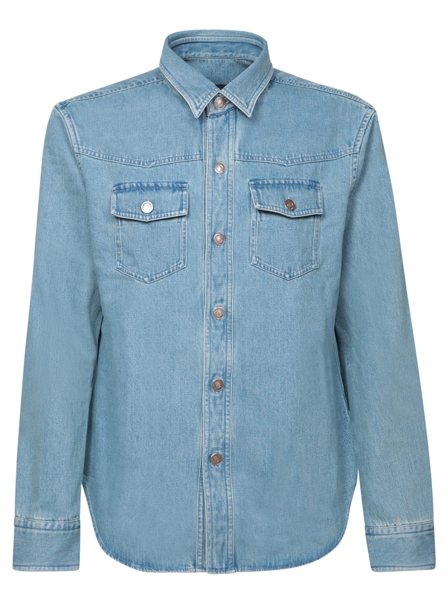 Blue Denim Overshirt