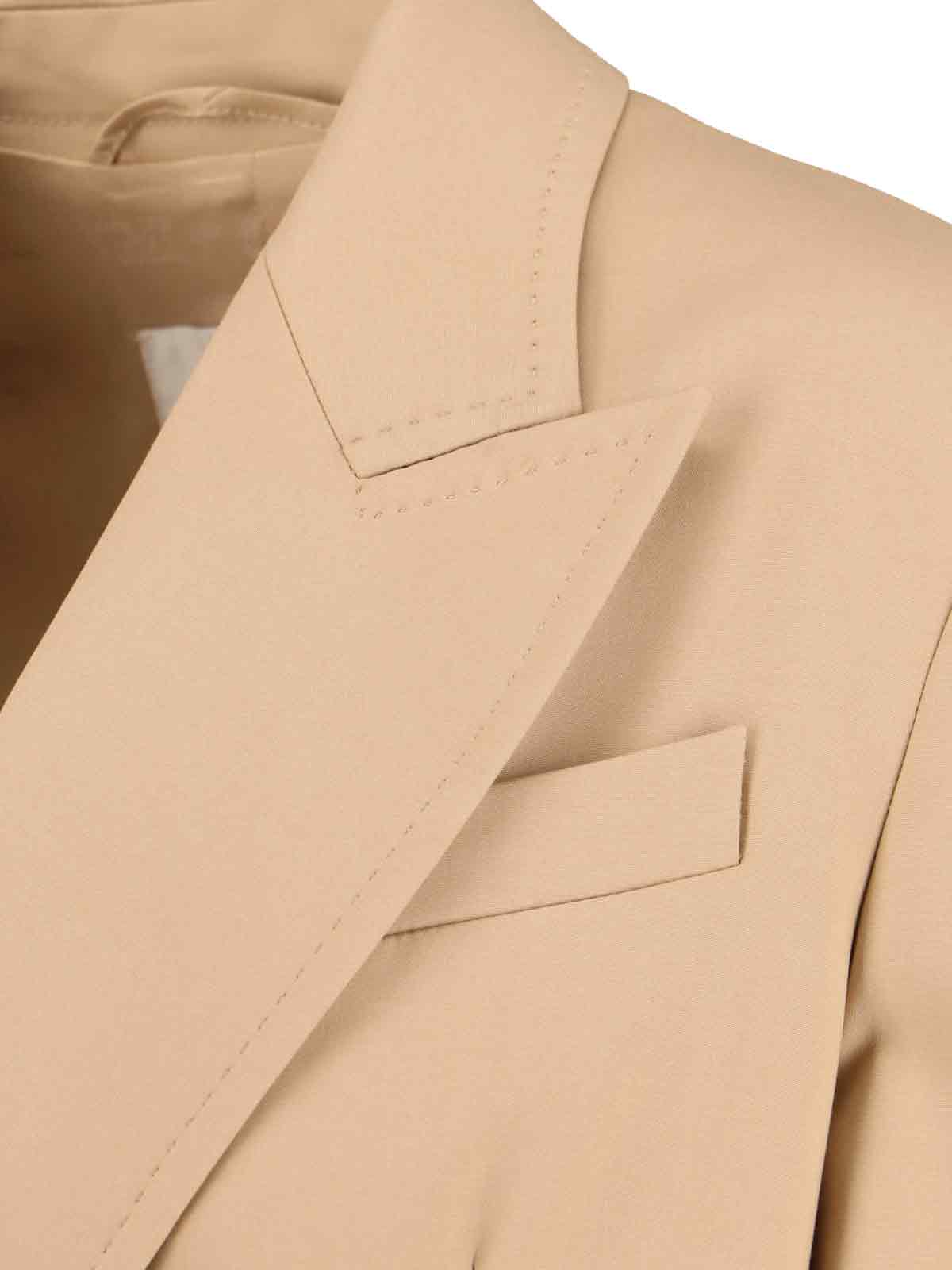 Max Mara Olimpia Double-breasted Blazer In Neutral