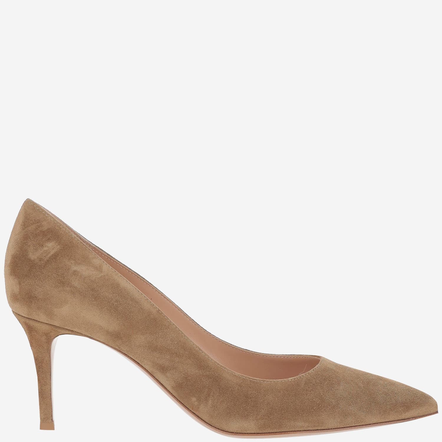 Suede Pumps