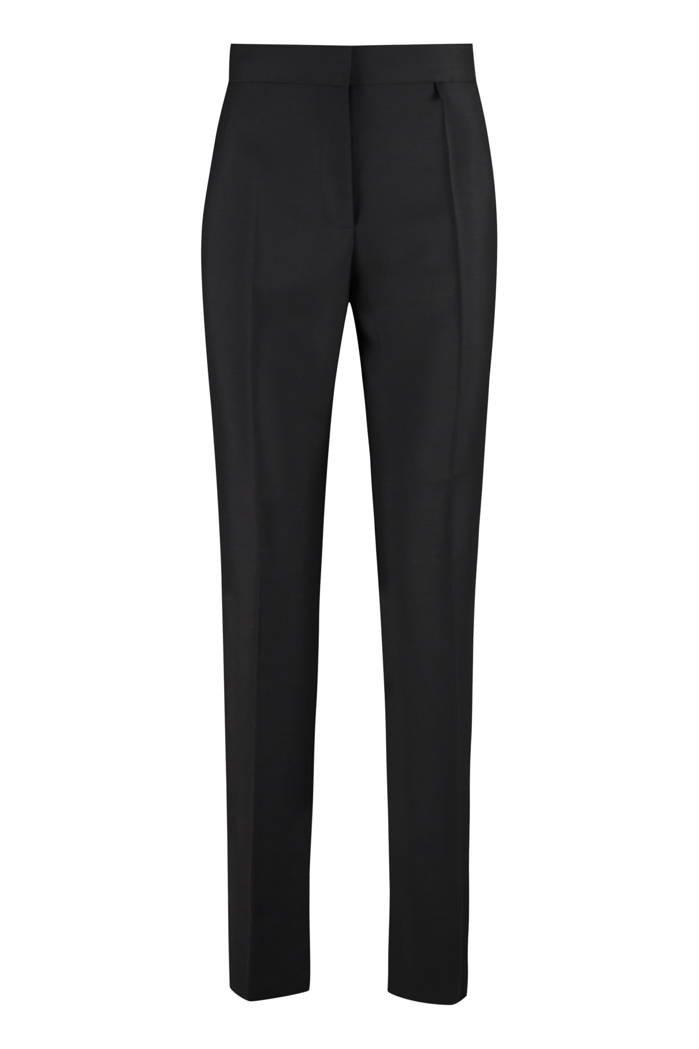 GIVENCHY WOOL BLEND TAILORED TROUSERS,BW50Q813QB 001