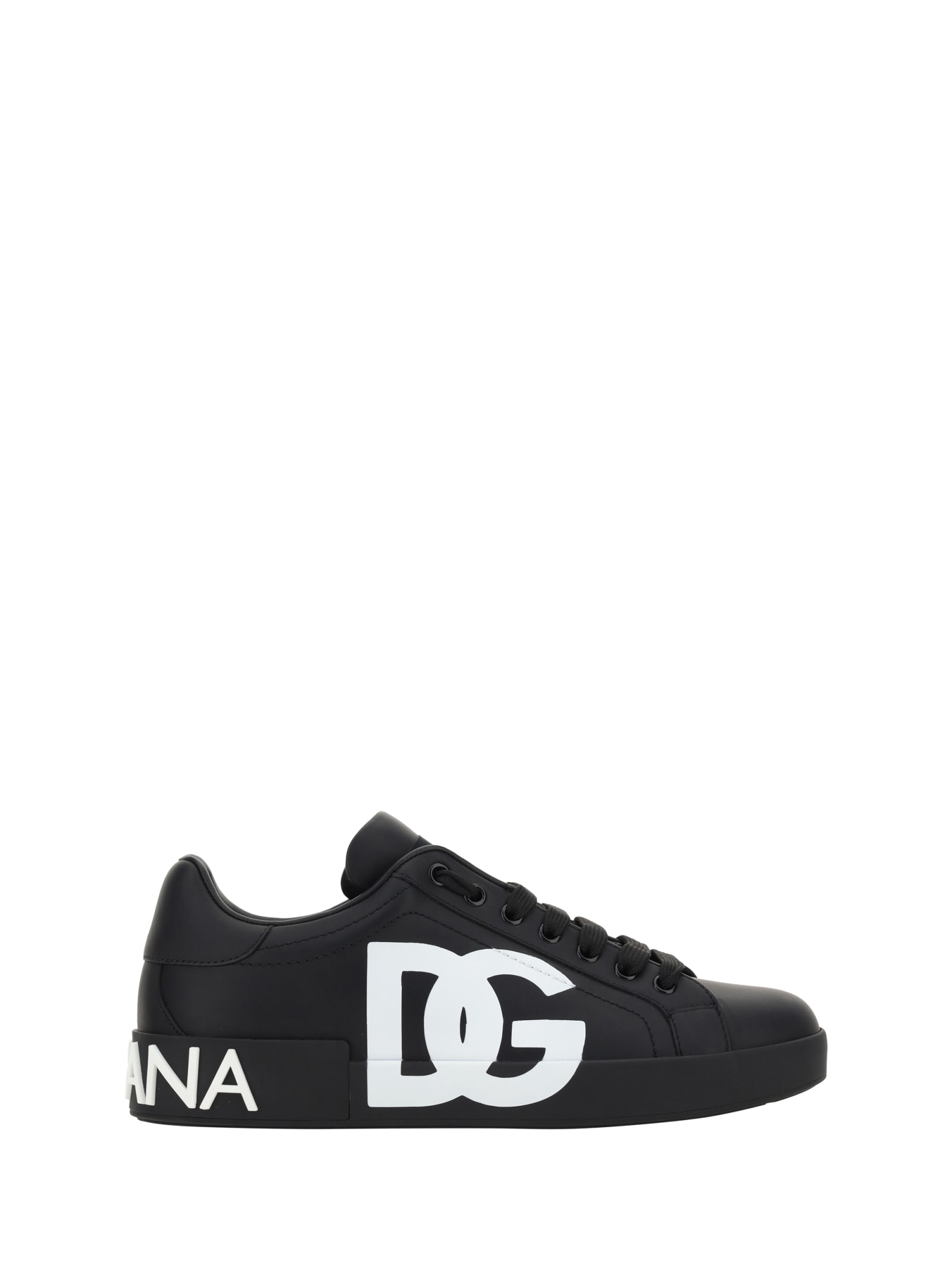 Shop Dolce & Gabbana Sneakers In Nero/nero