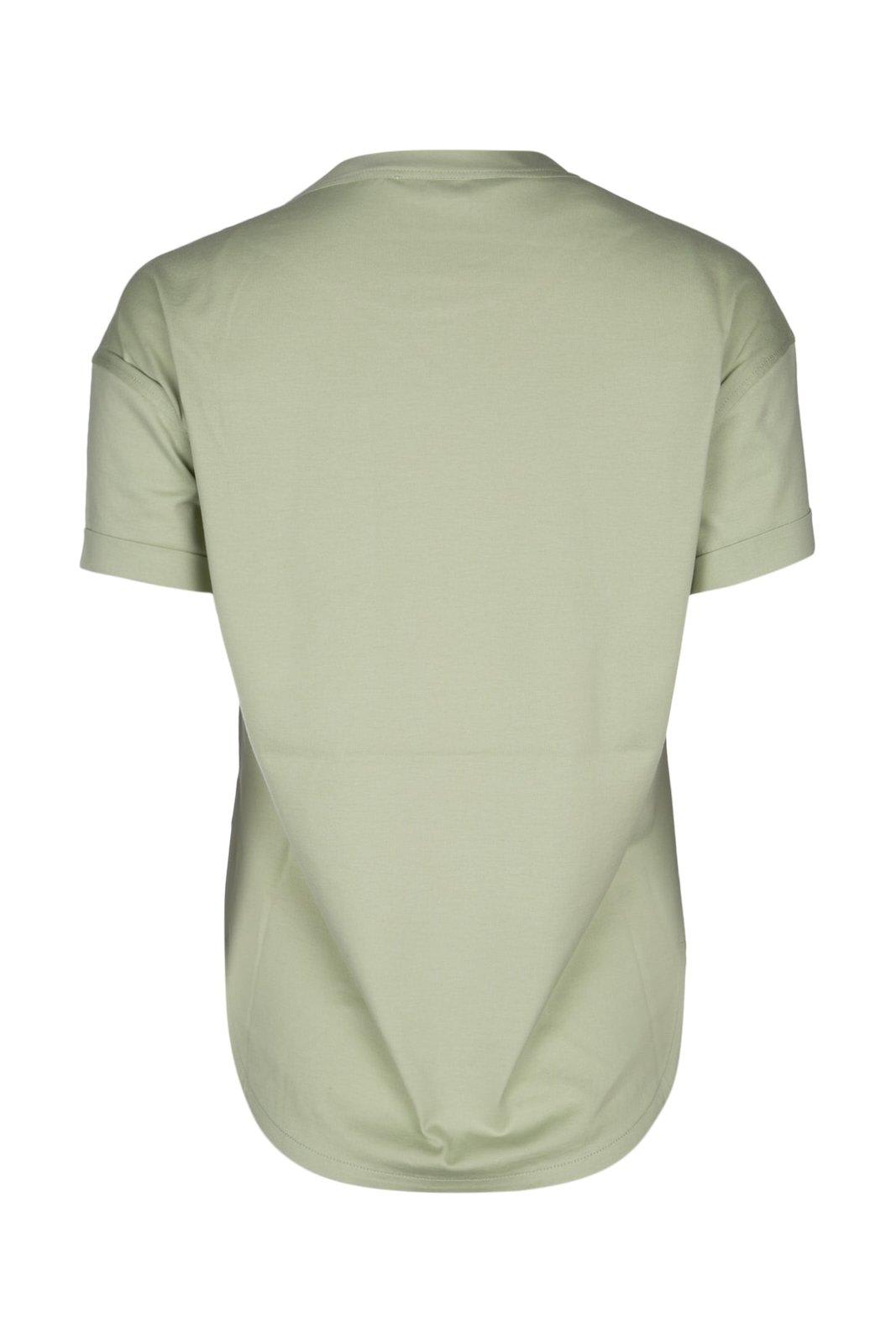 Shop Brunello Cucinelli Pocket Detail T-shirt In Light Green