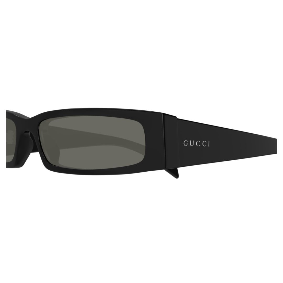 Shop Gucci Gg1778s-001 Black-black-grey