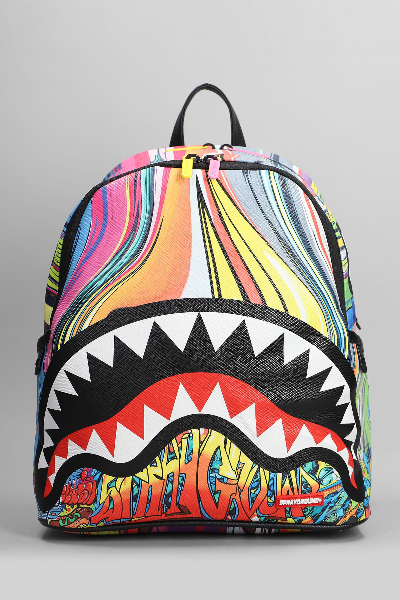 Shop Sprayground Backpack In Multicolor Pvc