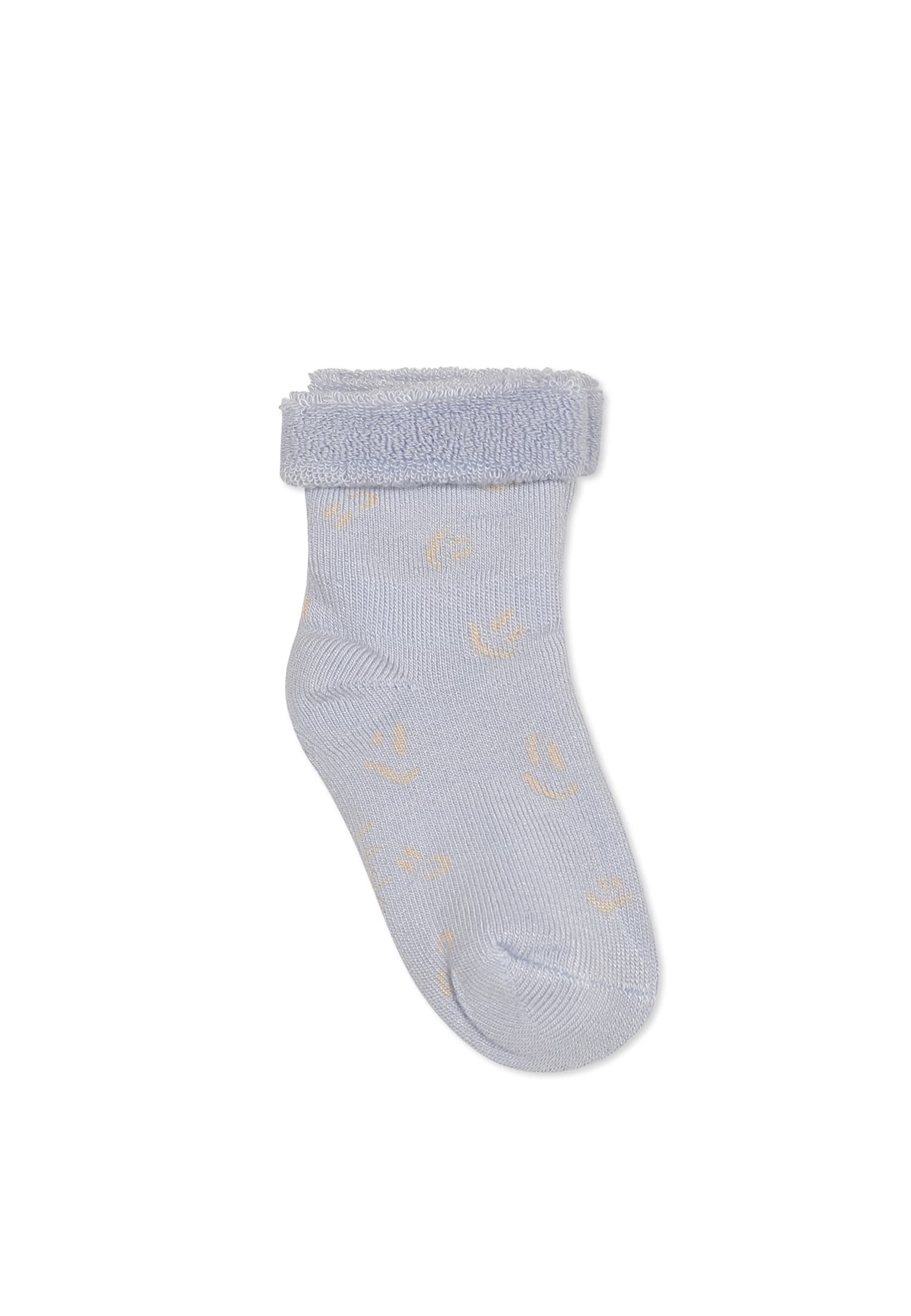 Molo Smiley Face Pattern Socks Two Pairs In Multicolor
