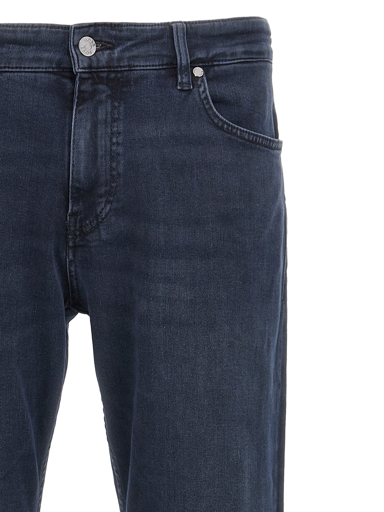 Shop Hugo Boss Re Maine Jeans In Blue