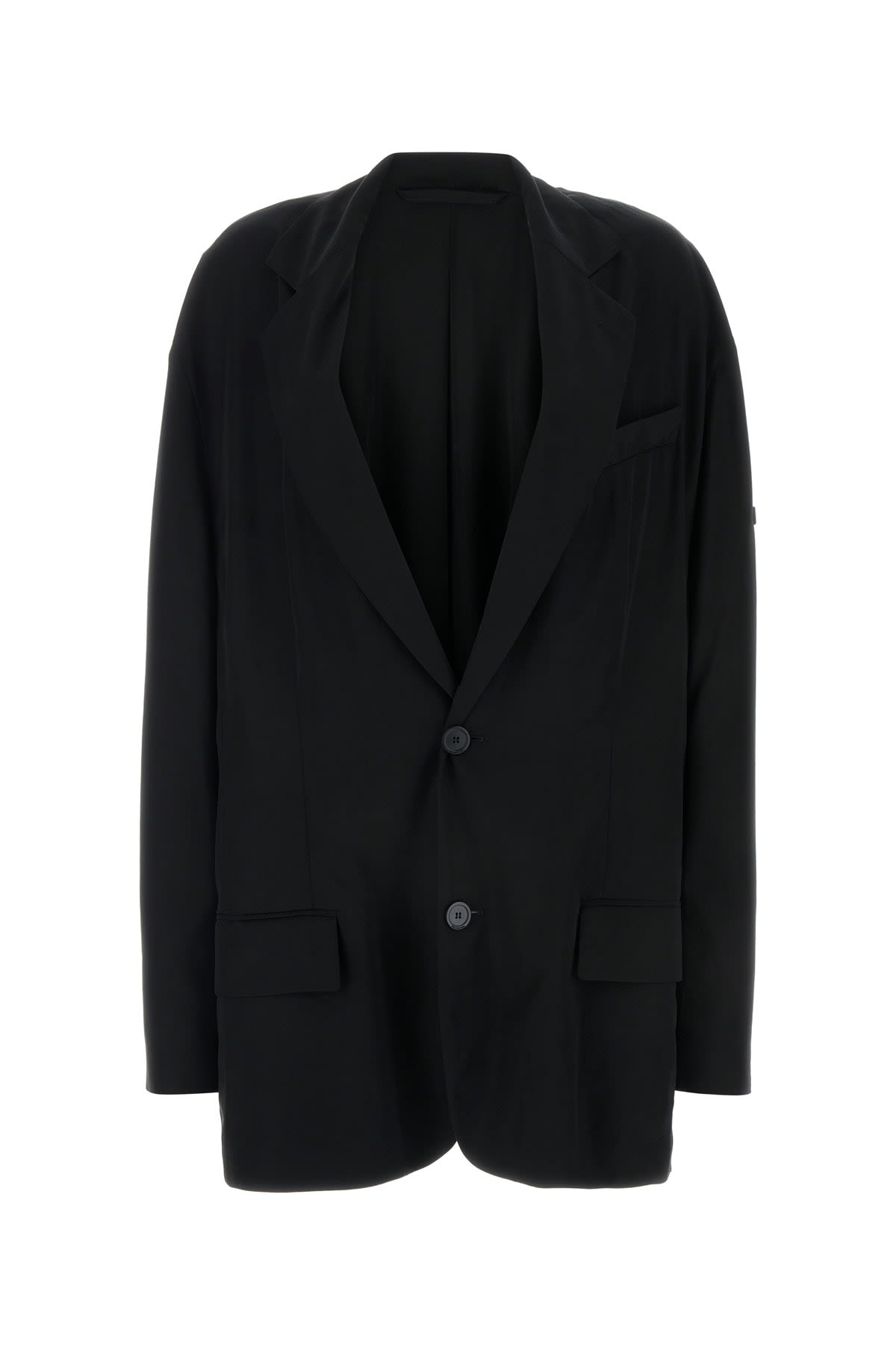 Shop Balenciaga Tailored Jacket In Black