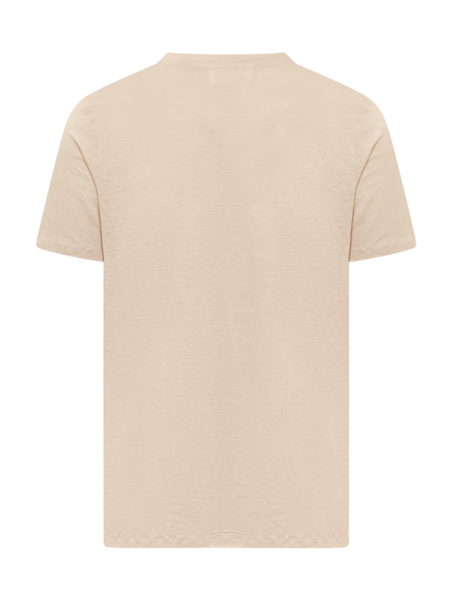Isabel Marant Logo-print Crew-neck T-shirt In Ecru