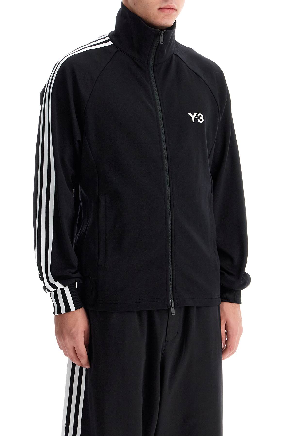 Shop Y-3 Striped 3 In Black