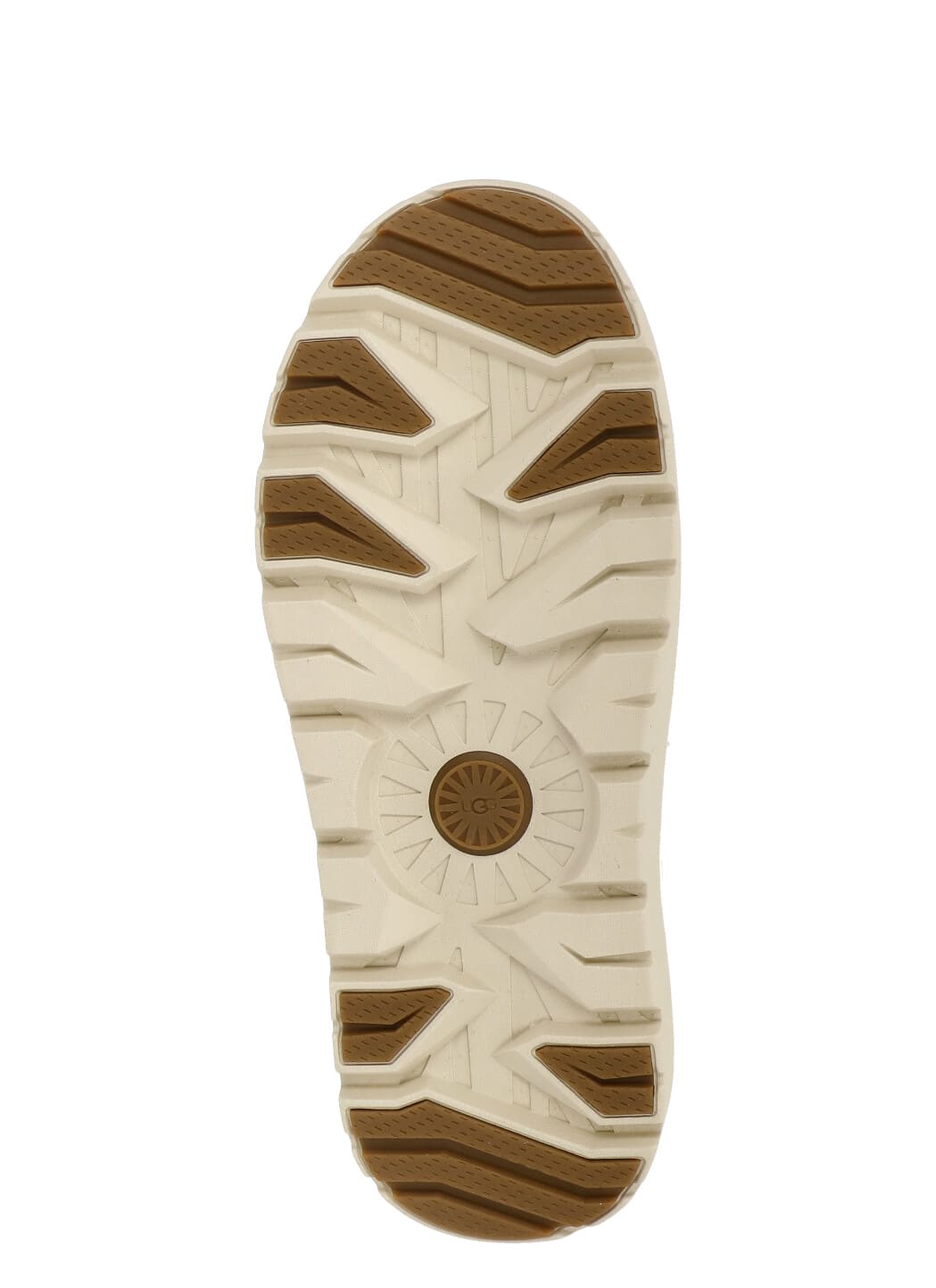 Ugg Slip-on Tasman Weather Hybrid In Pelle Scamosciata E Gomma Sabbia Uomo In Beige