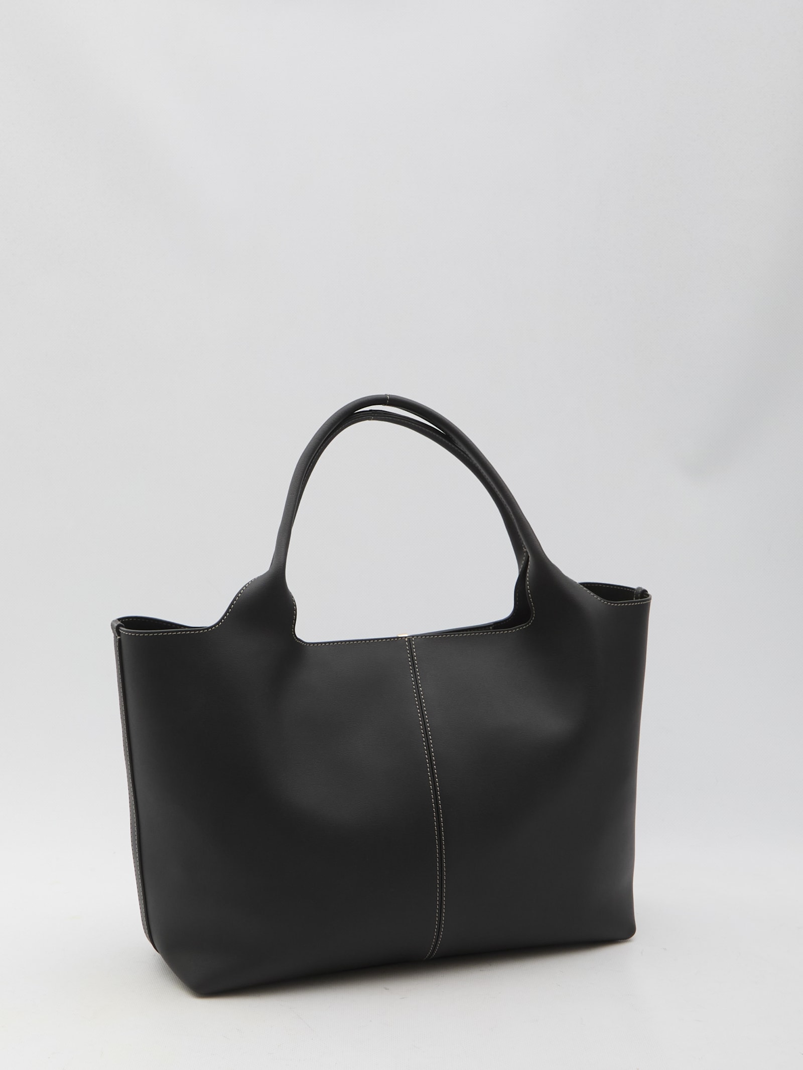 Tod's Shopping Bag In Black