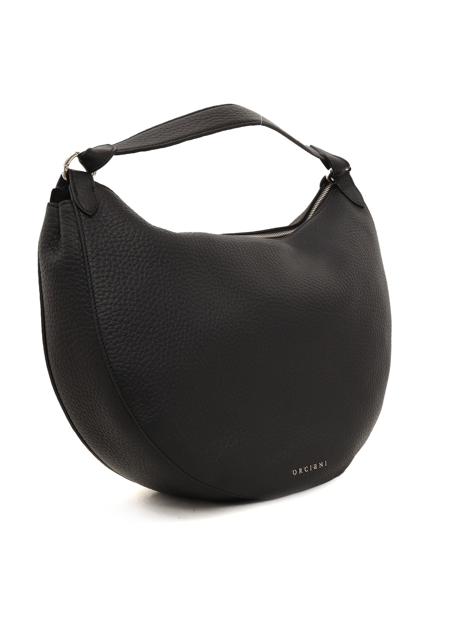 Shop Orciani Handbag In Black