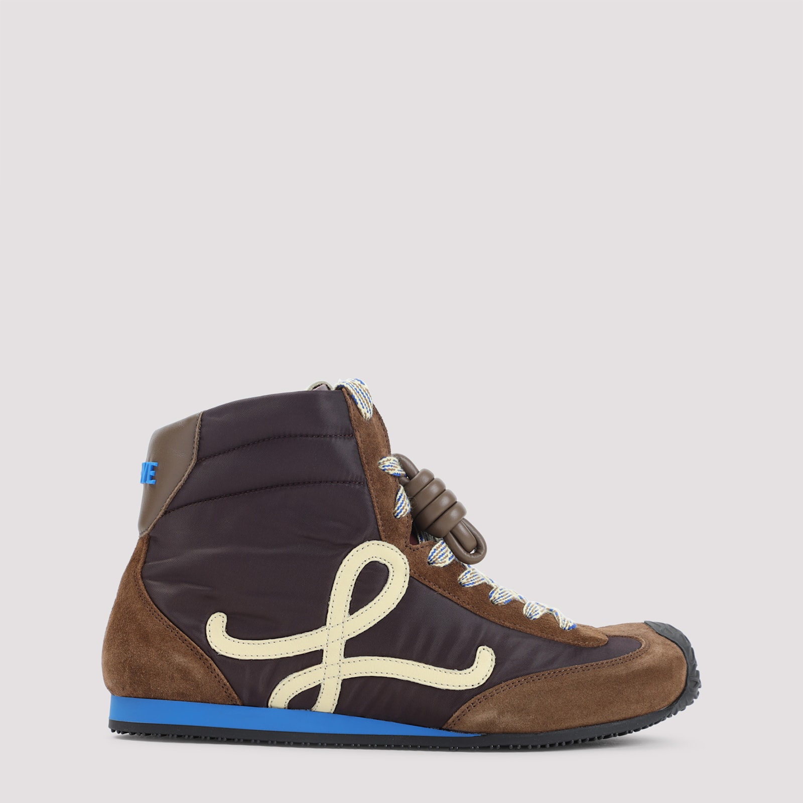 Loewe Ballet Runner 2.0 High-top Sneakers In Brown
