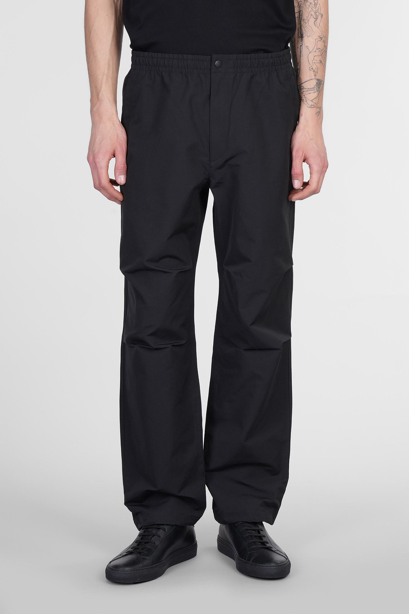 Pants In Black Cotton