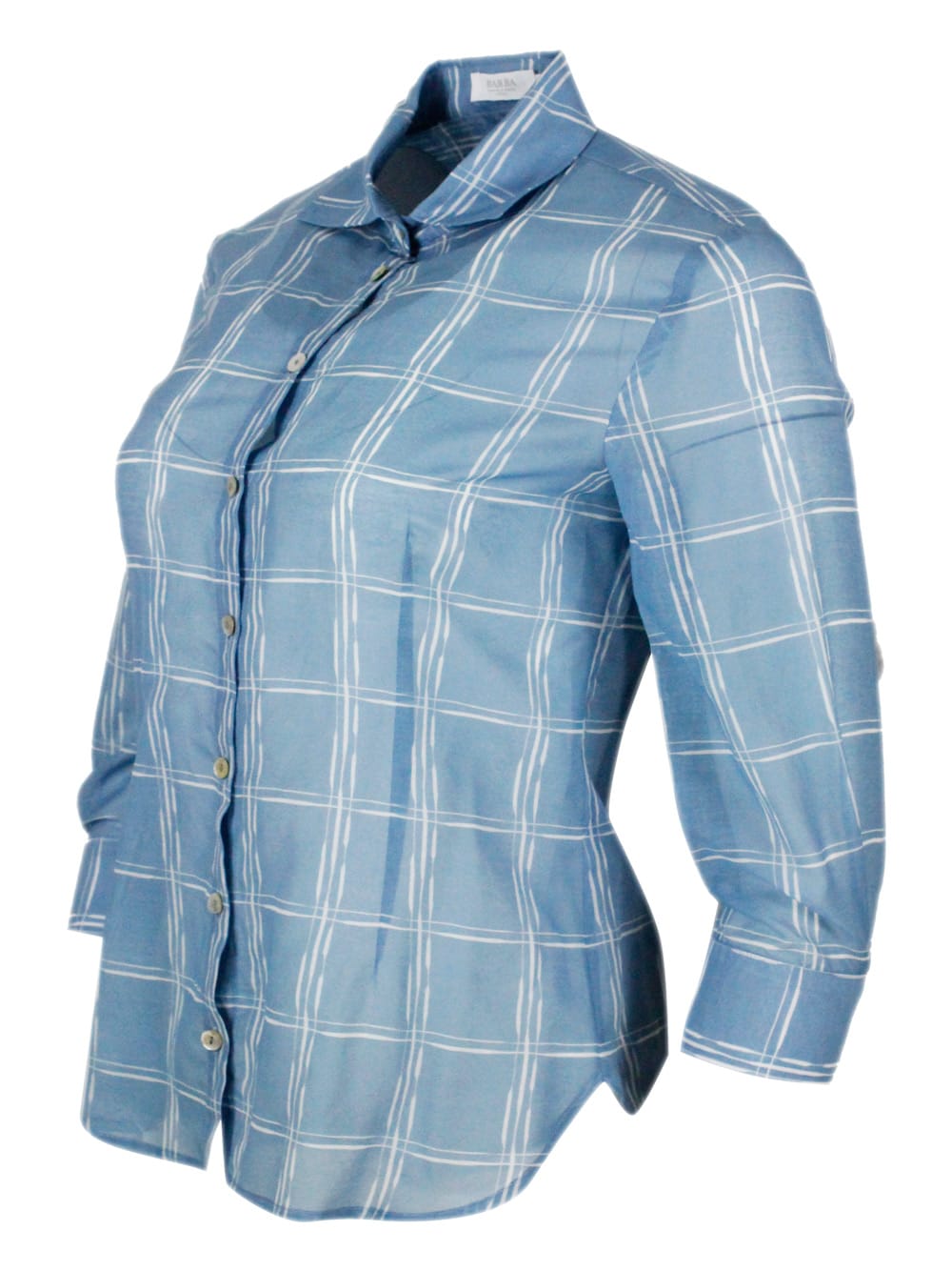 Barba Napoli Barba Shirts In Light Blu