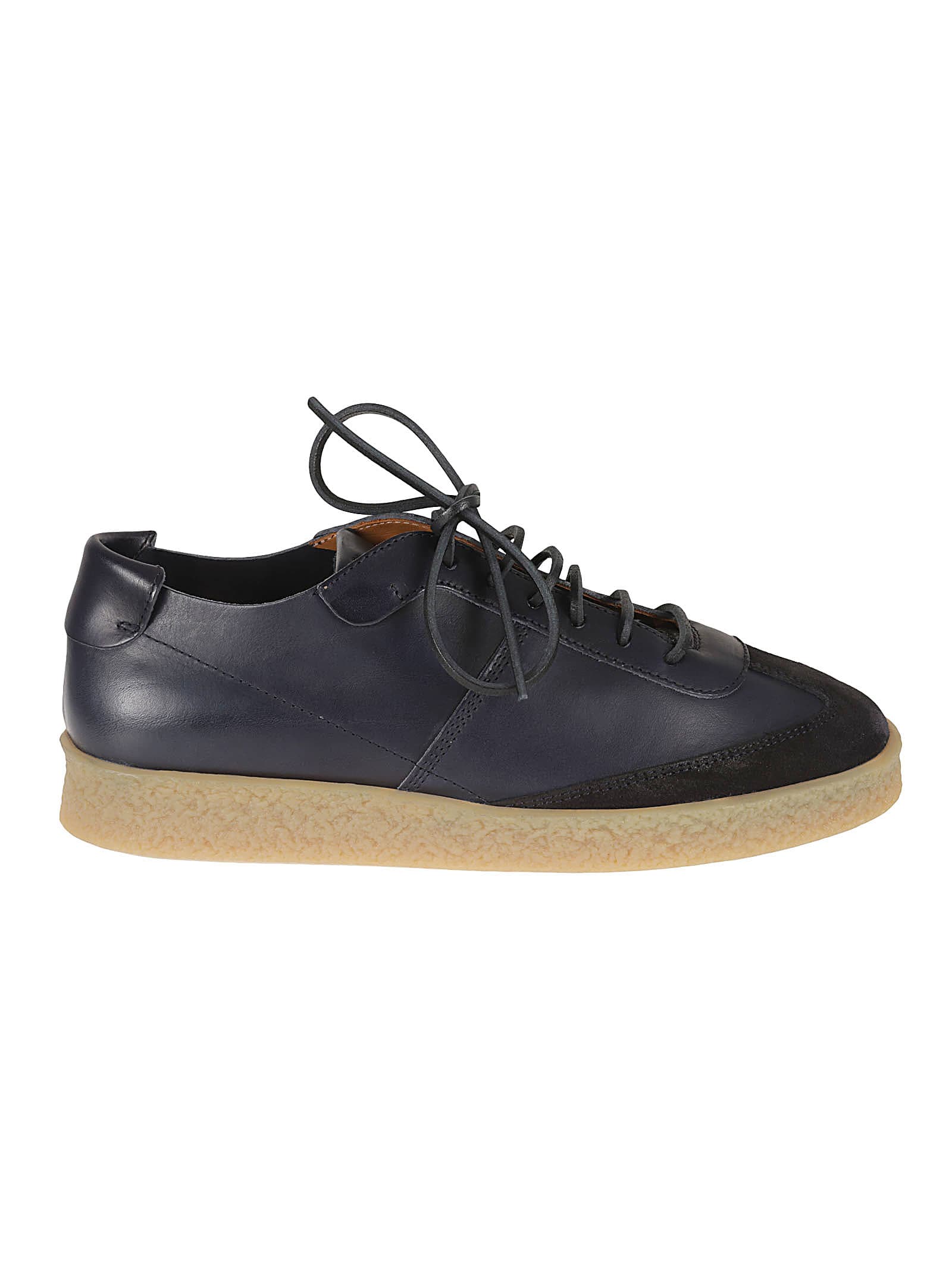BUTTERO LOW LACE-UP SNEAKERS