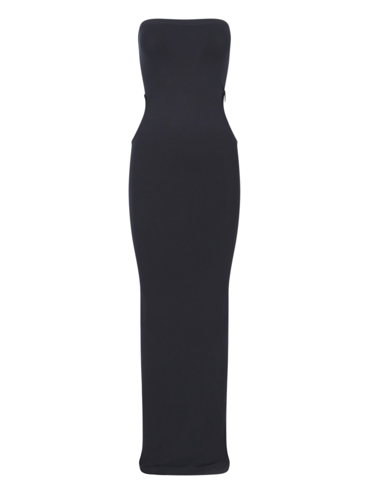 Shop Wolford Cut-out Maxi Dress In Black