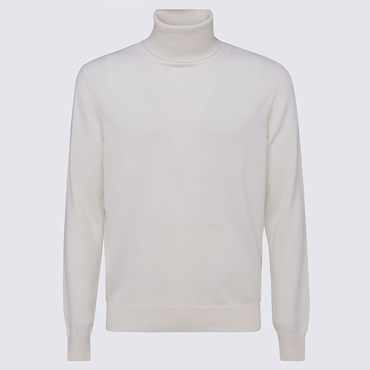 White Wool Knitwear