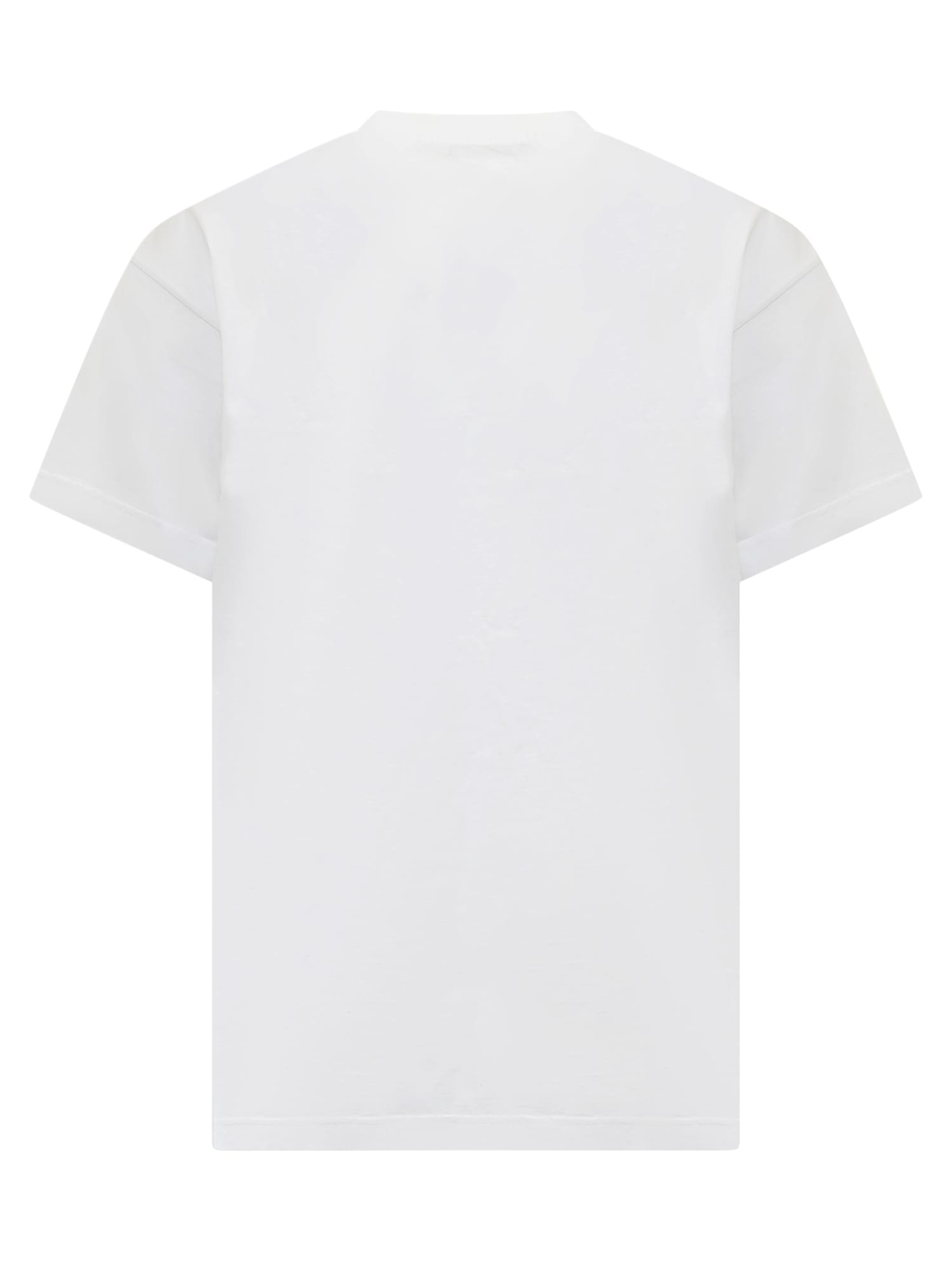 Ambush Embroidered-logo Detail T-shirt In White