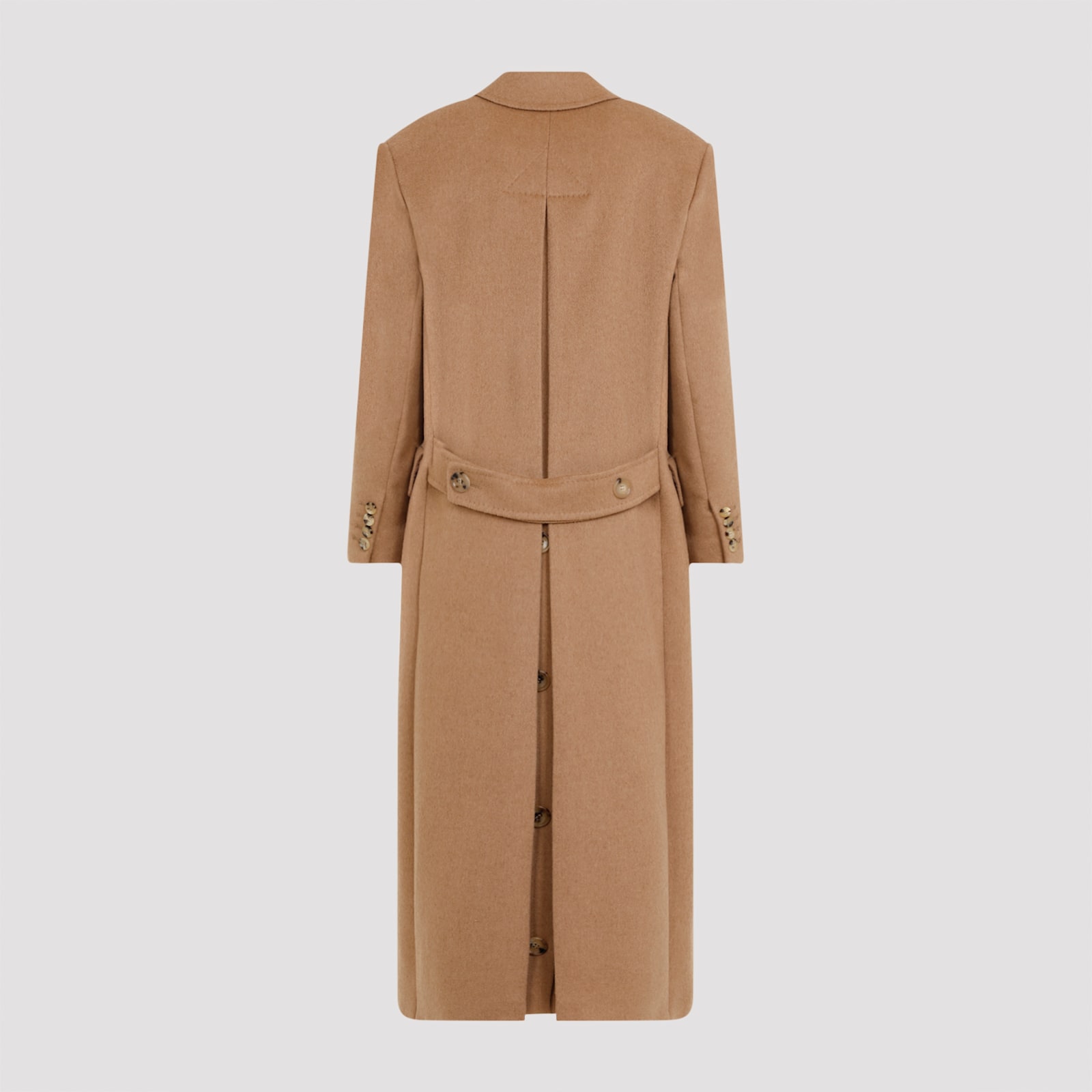 Shop Max Mara Fungo Coat In Cammello