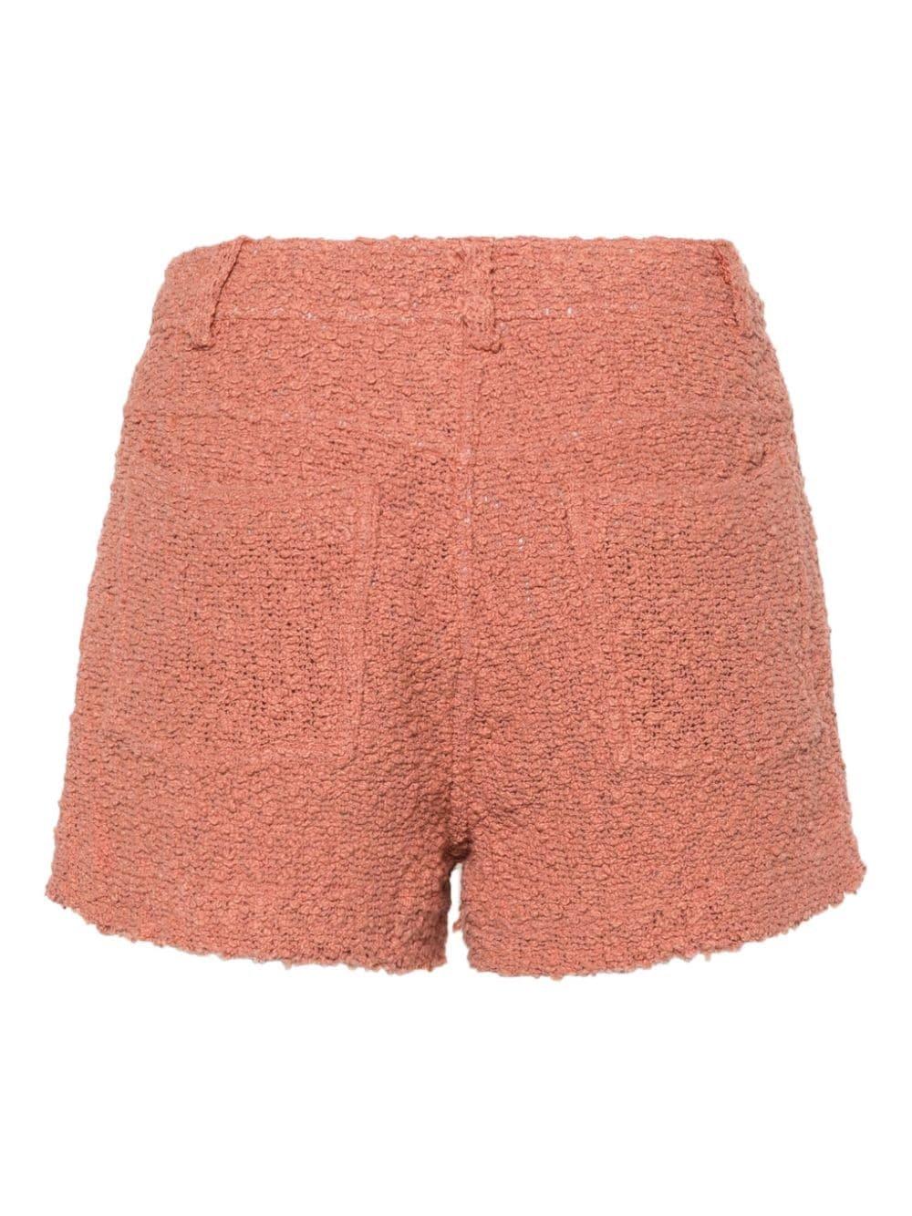 Shop Iro Zipped Front Shorts In Pink
