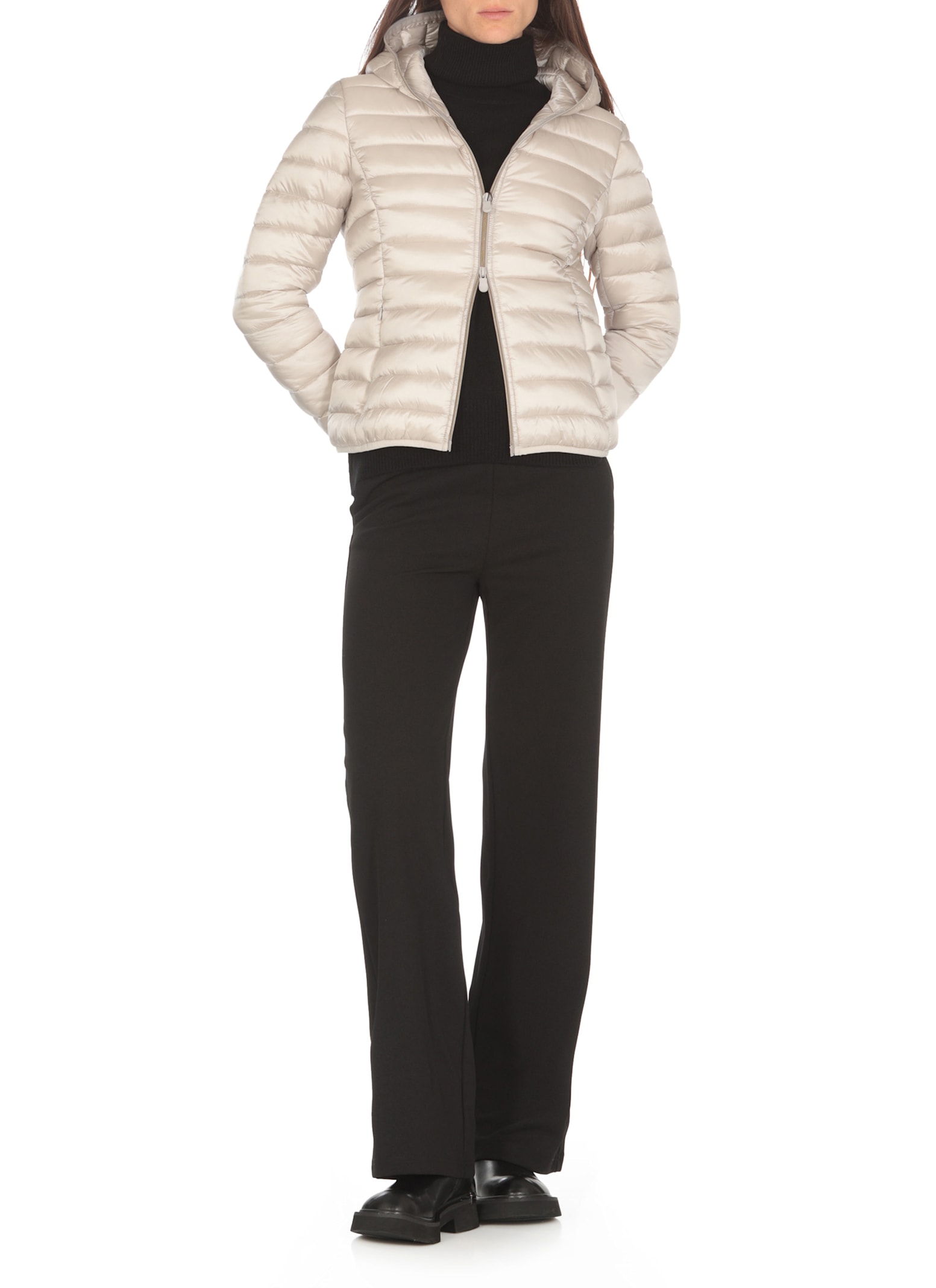 Shop Save The Duck Alexis Jacket In Ivory