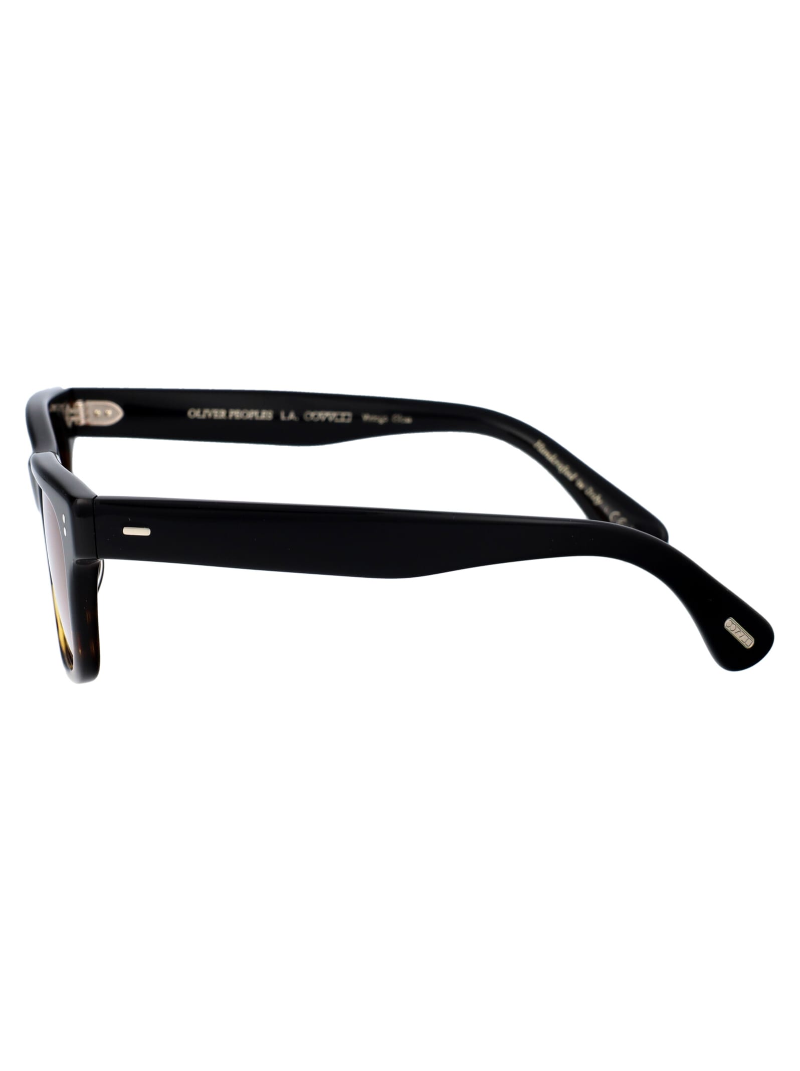 Shop Oliver Peoples Rosson Sun Sunglasses In 172253 Black/362 Gradient