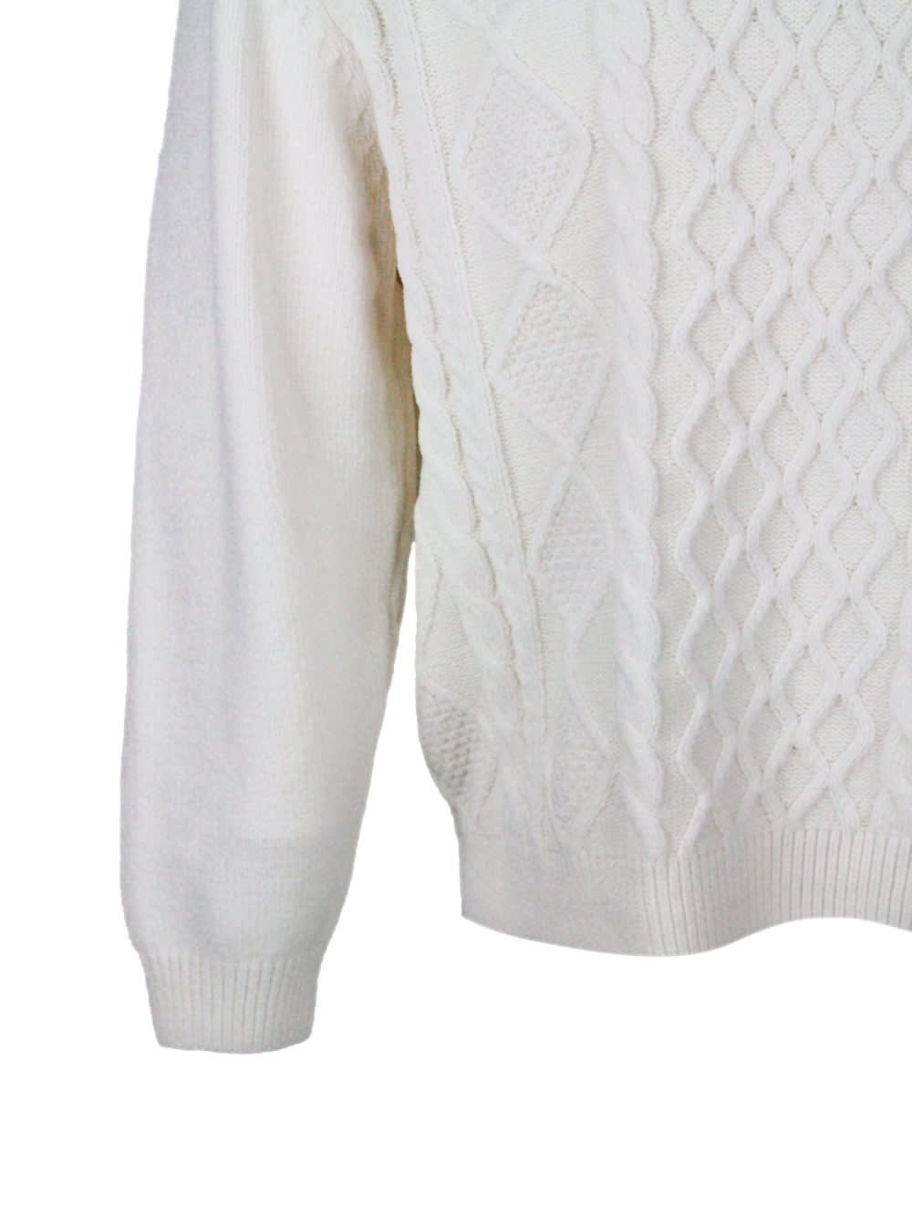 Armani Exchange Sweaters In White