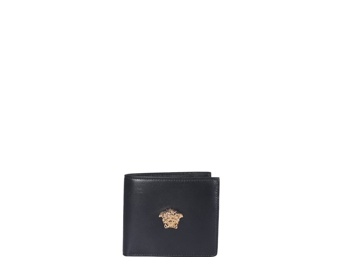 Versace La Medusa Leather Wallet