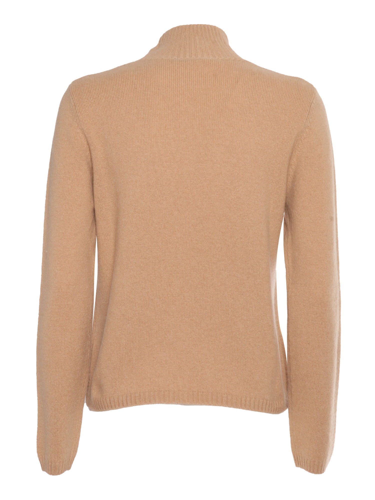 Shop Kangra Regular Fit Turtleneck Sweater In Brown