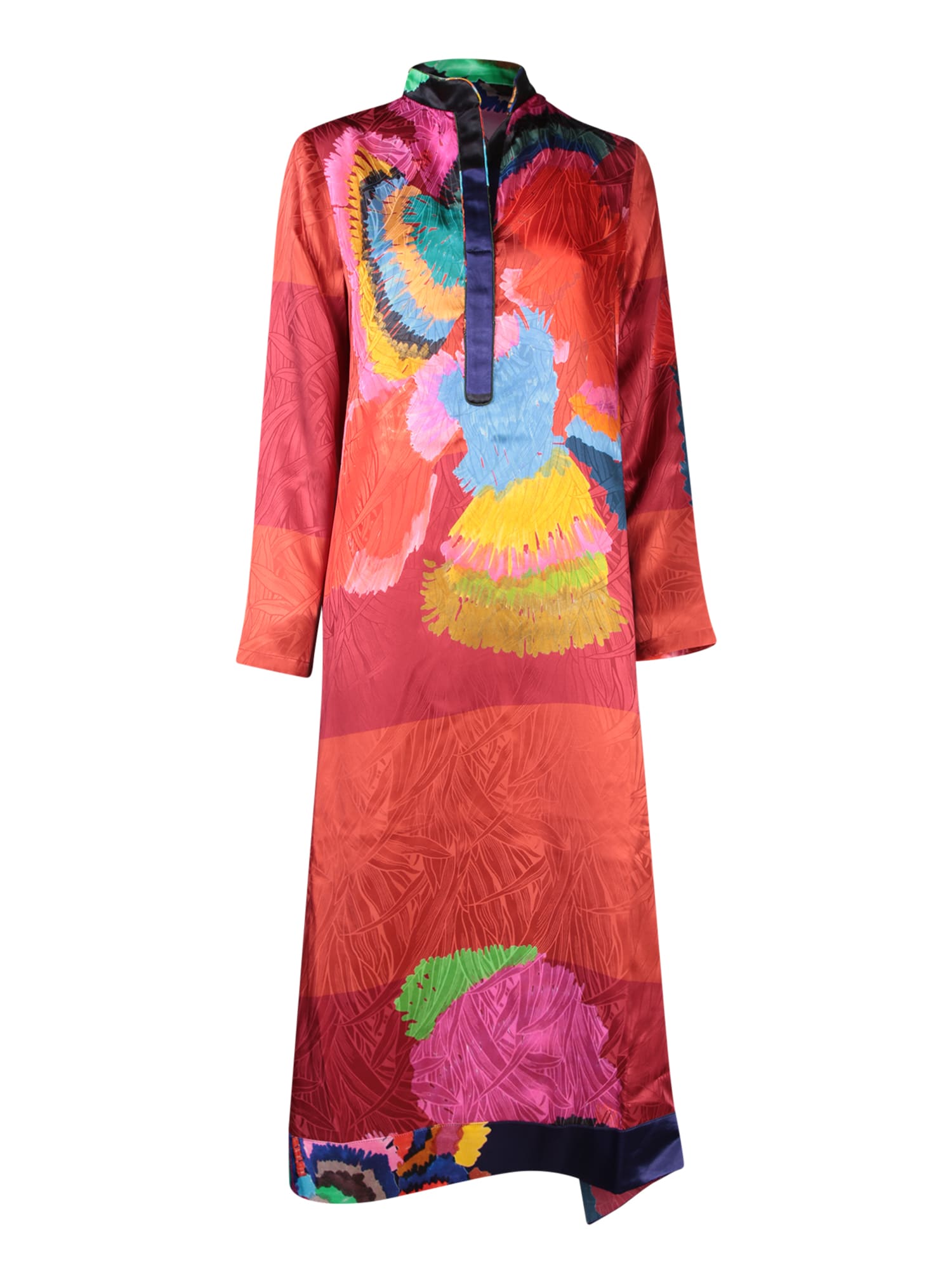 Niki Papagalos Coral Kaftan