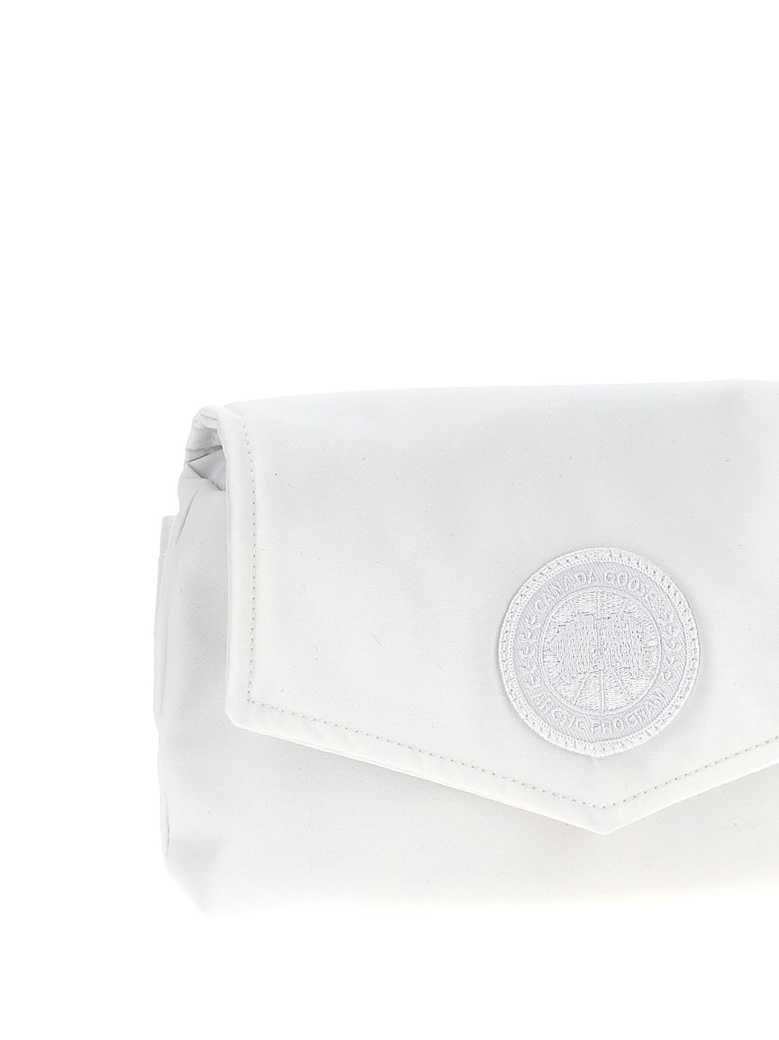 Shop Canada Goose Marsuspio Cg Mini In White